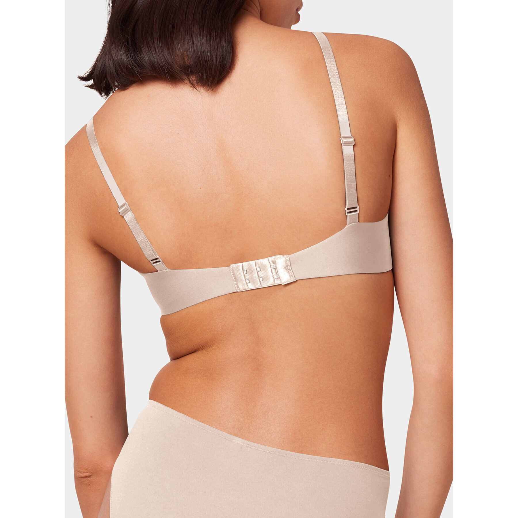 Triumph Sutien fără armătură Pure Micro N 10217430 Bej - Pled.ro