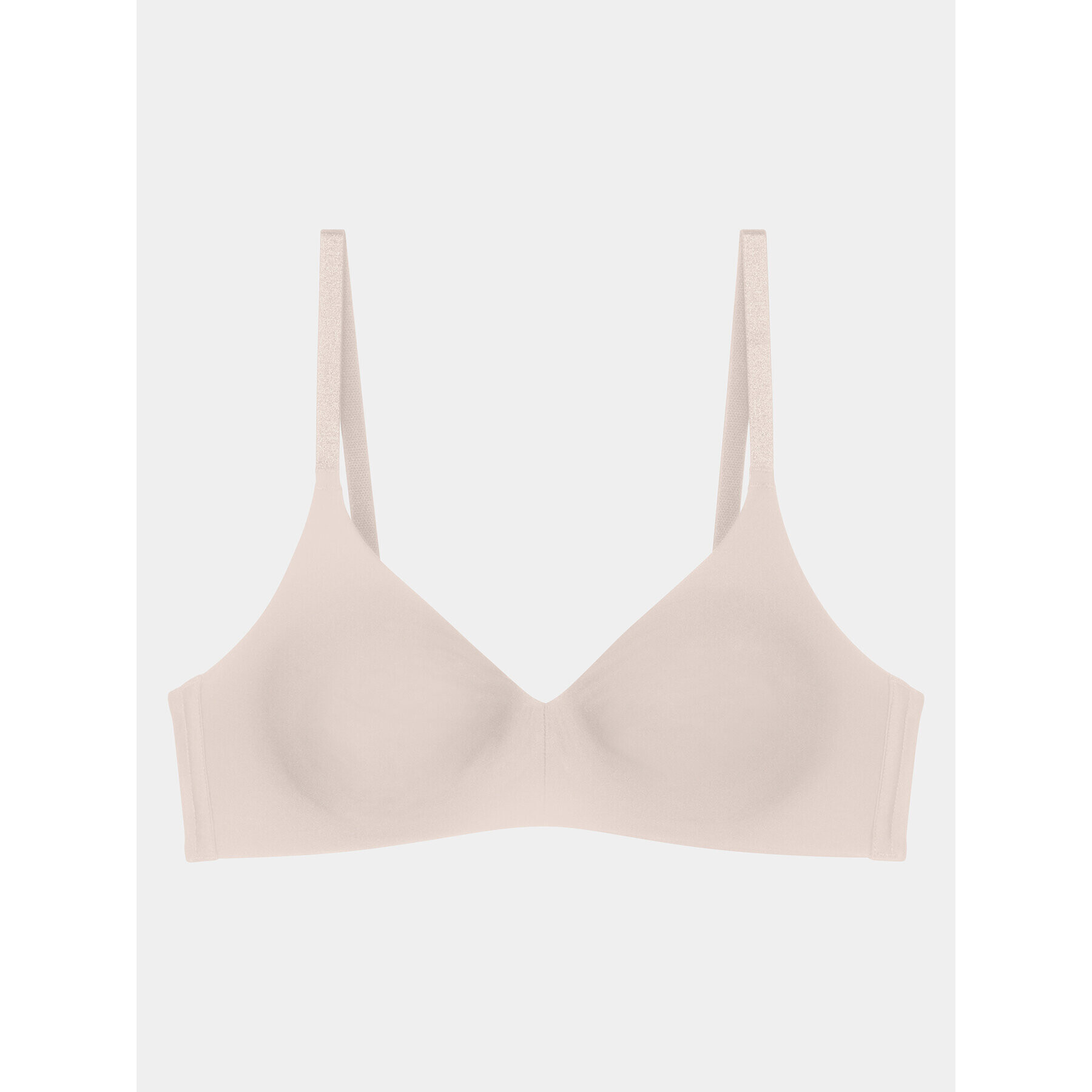 Triumph Sutien fără armătură Pure Micro N 10217430 Bej - Pled.ro