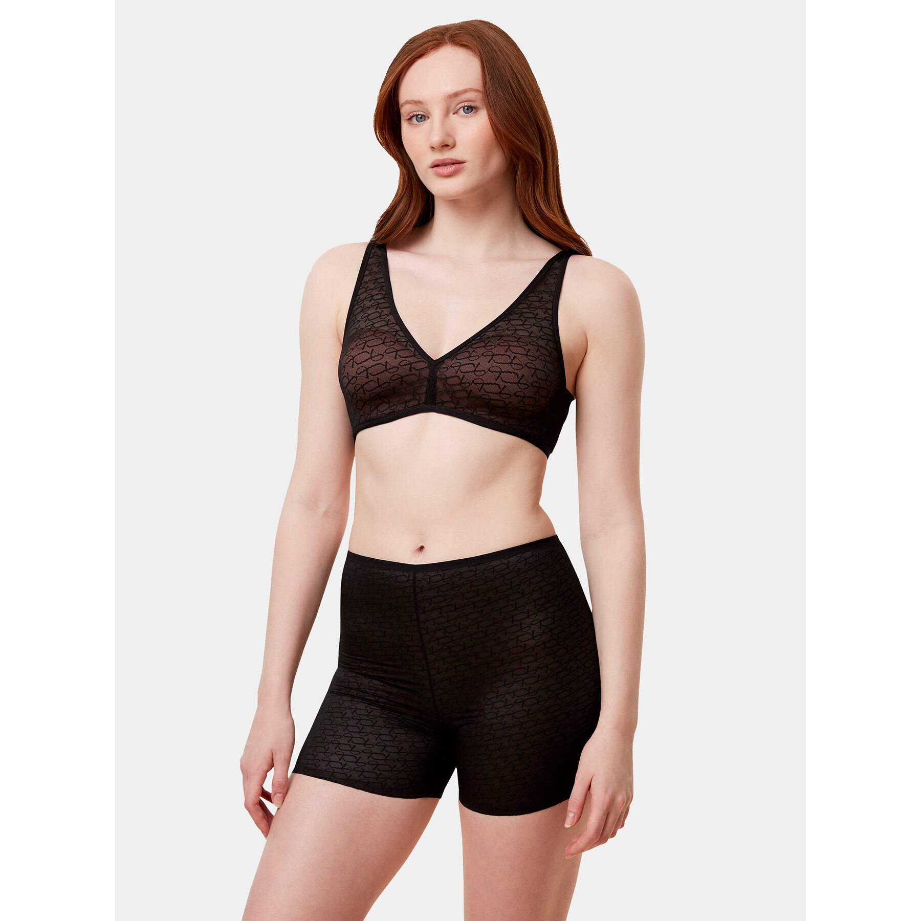 Triumph Sutien fără armătură Signature Sheer P EX 10215909 Negru - Pled.ro