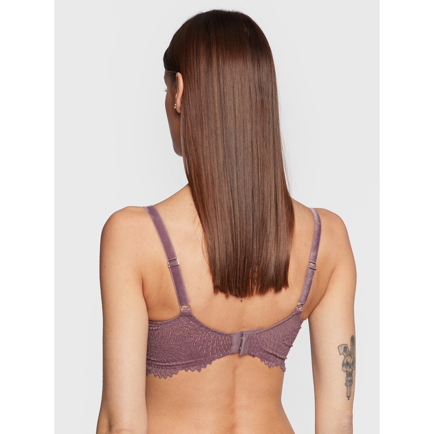 Triumph Sutien fără armătură Velveteen Sensation 10213129 Violet - Pled.ro