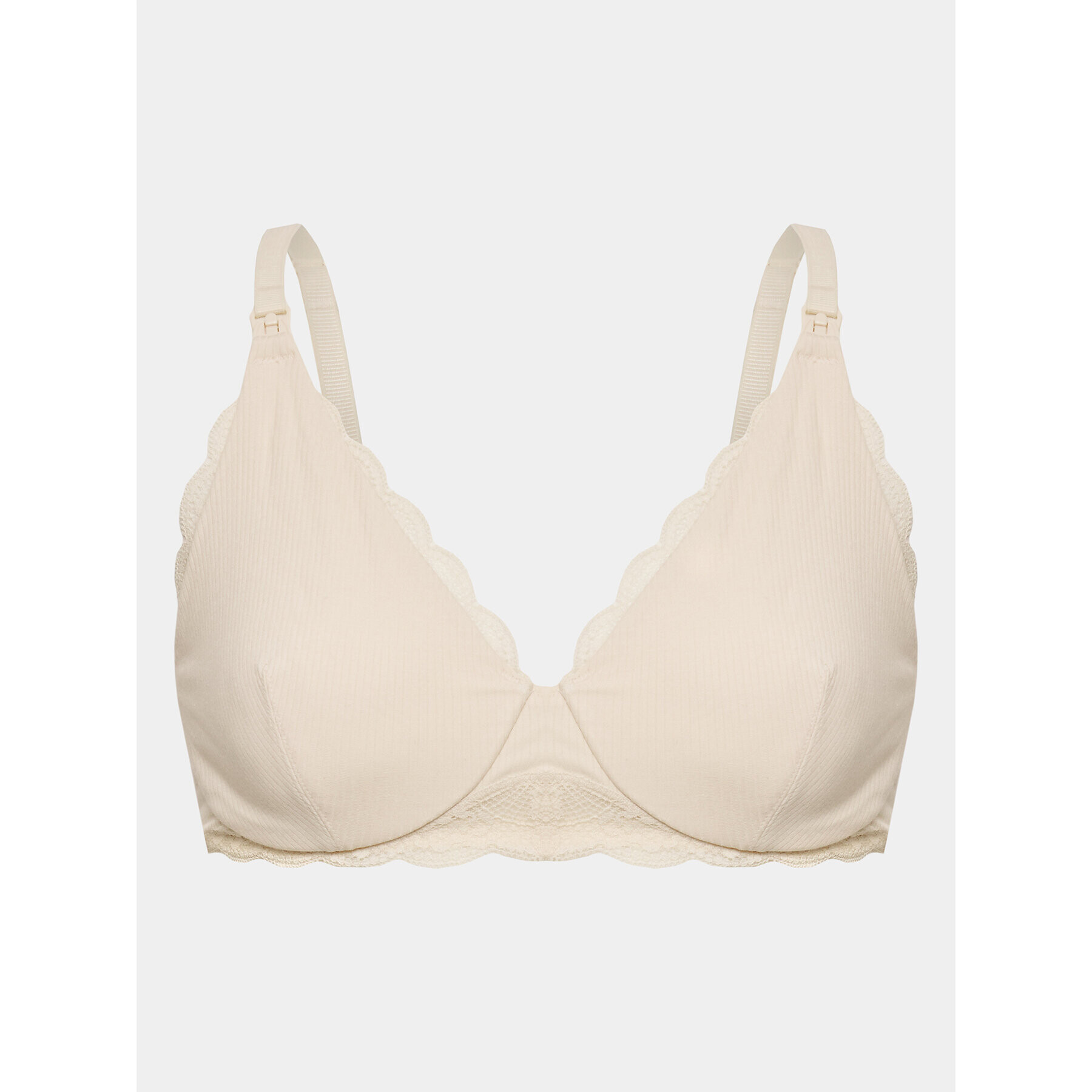 Triumph Sutien pentru alăptare Natural Spotlight Maternity 10214958 Écru - Pled.ro