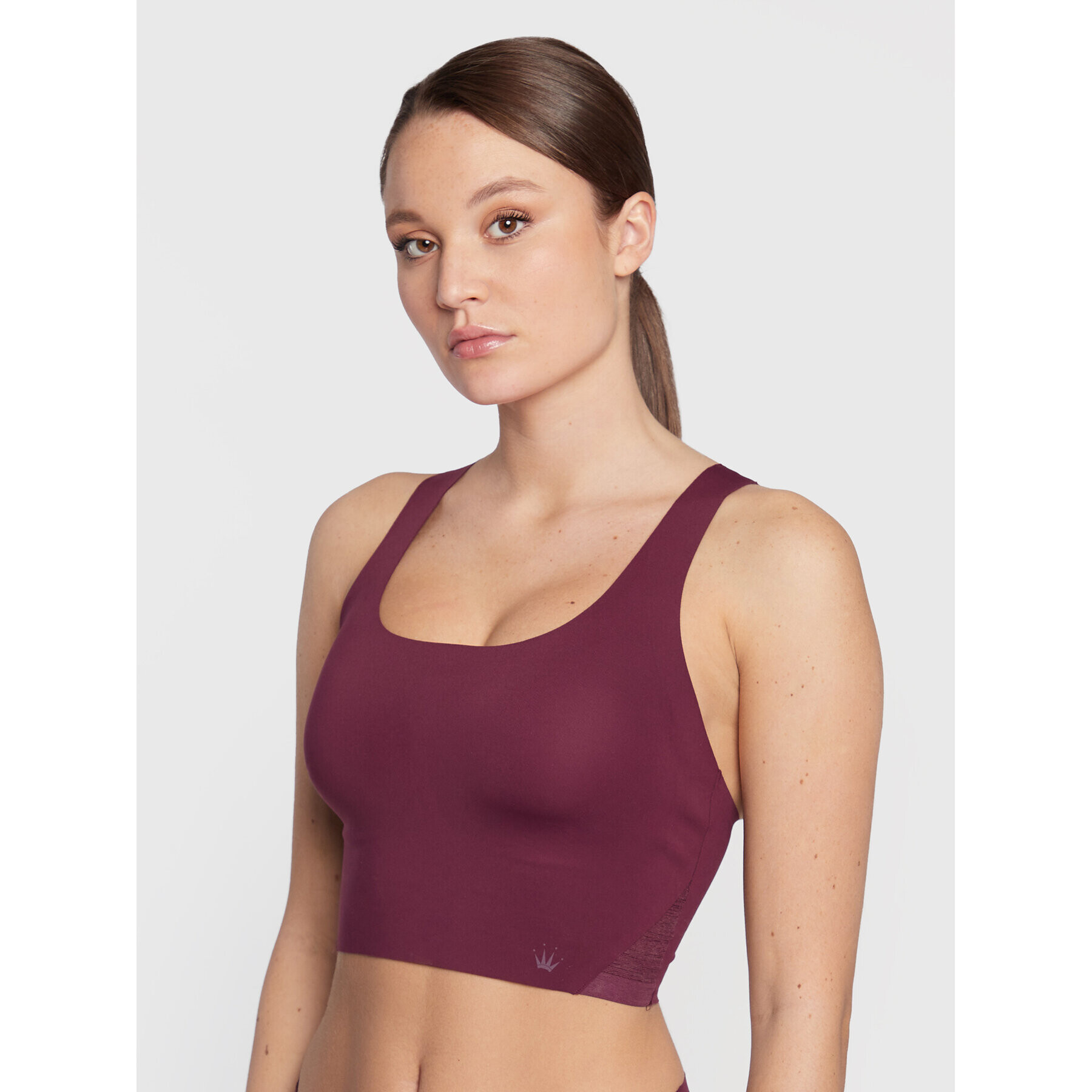 Triumph Sutien top Flex Smart 10213780 Violet - Pled.ro