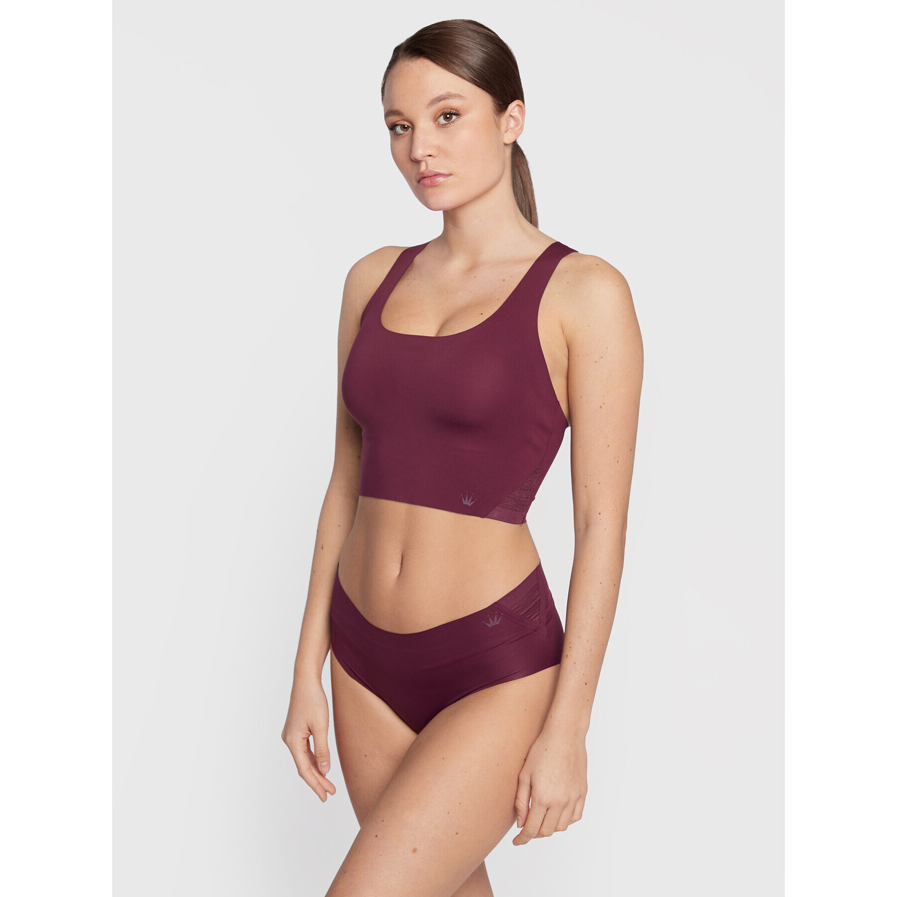 Triumph Sutien top Flex Smart 10213780 Violet - Pled.ro