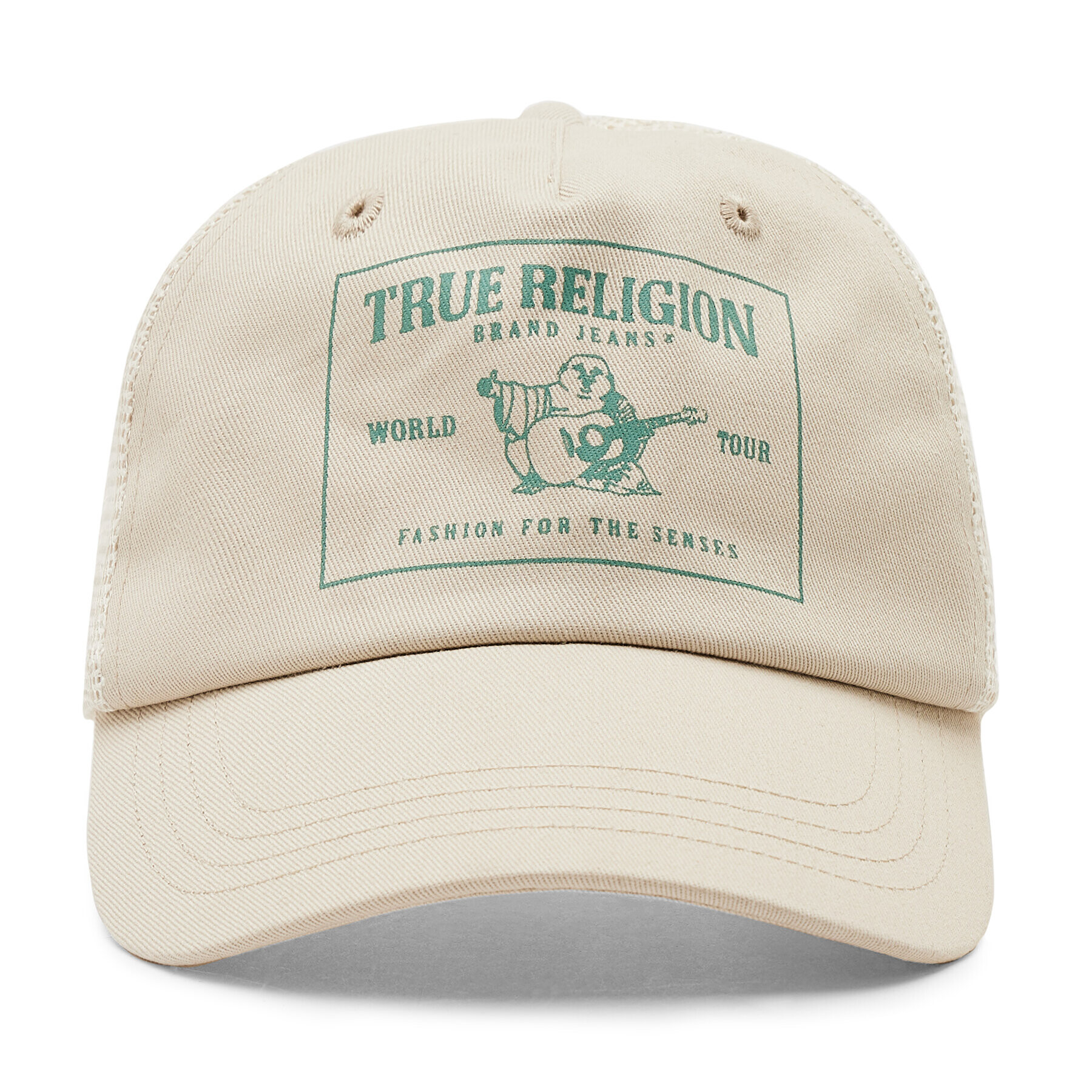 True Religion Șapcă Concert Patch TR2345 Bej - Pled.ro