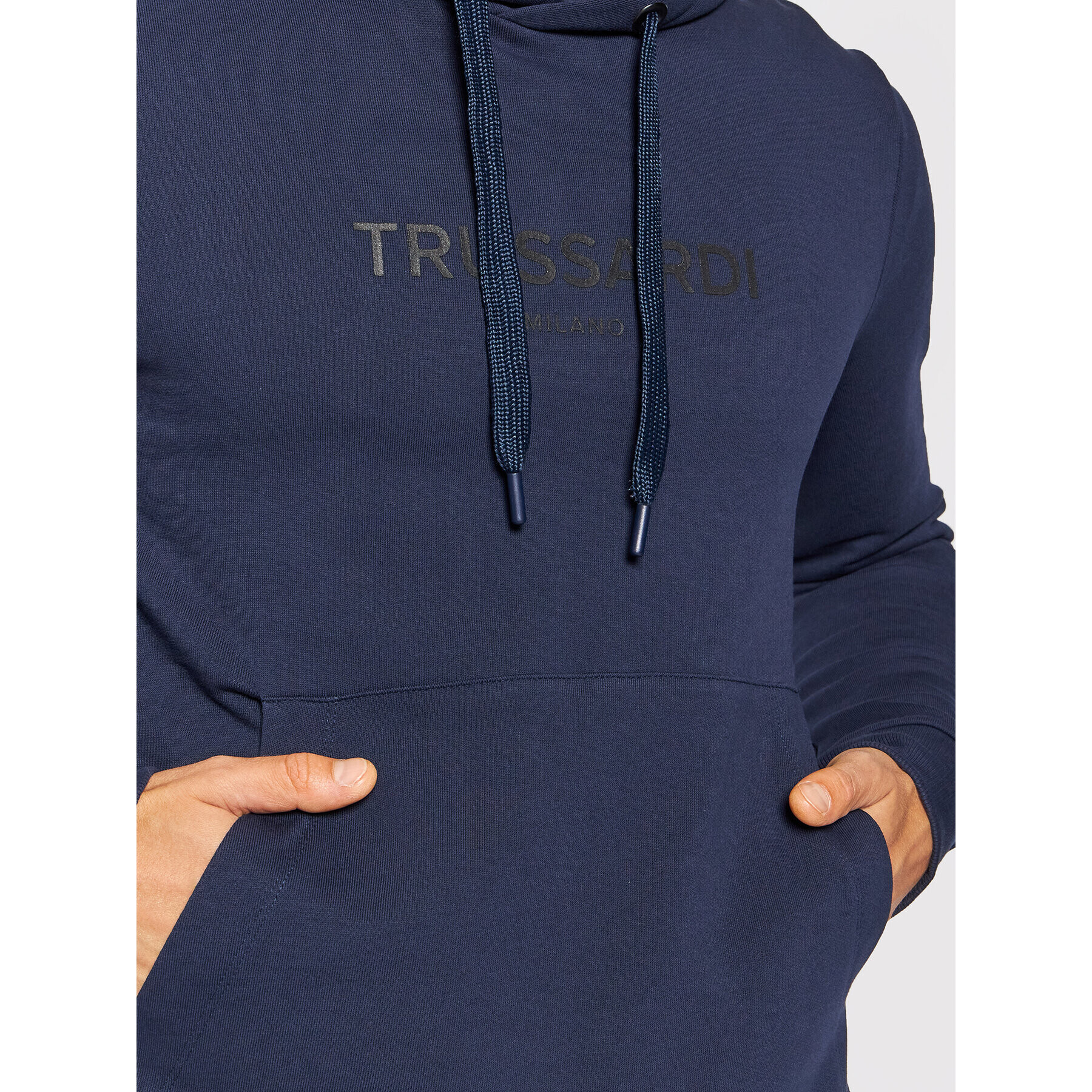 Trussardi Bluză 52F00176 Bleumarin Regular Fit - Pled.ro