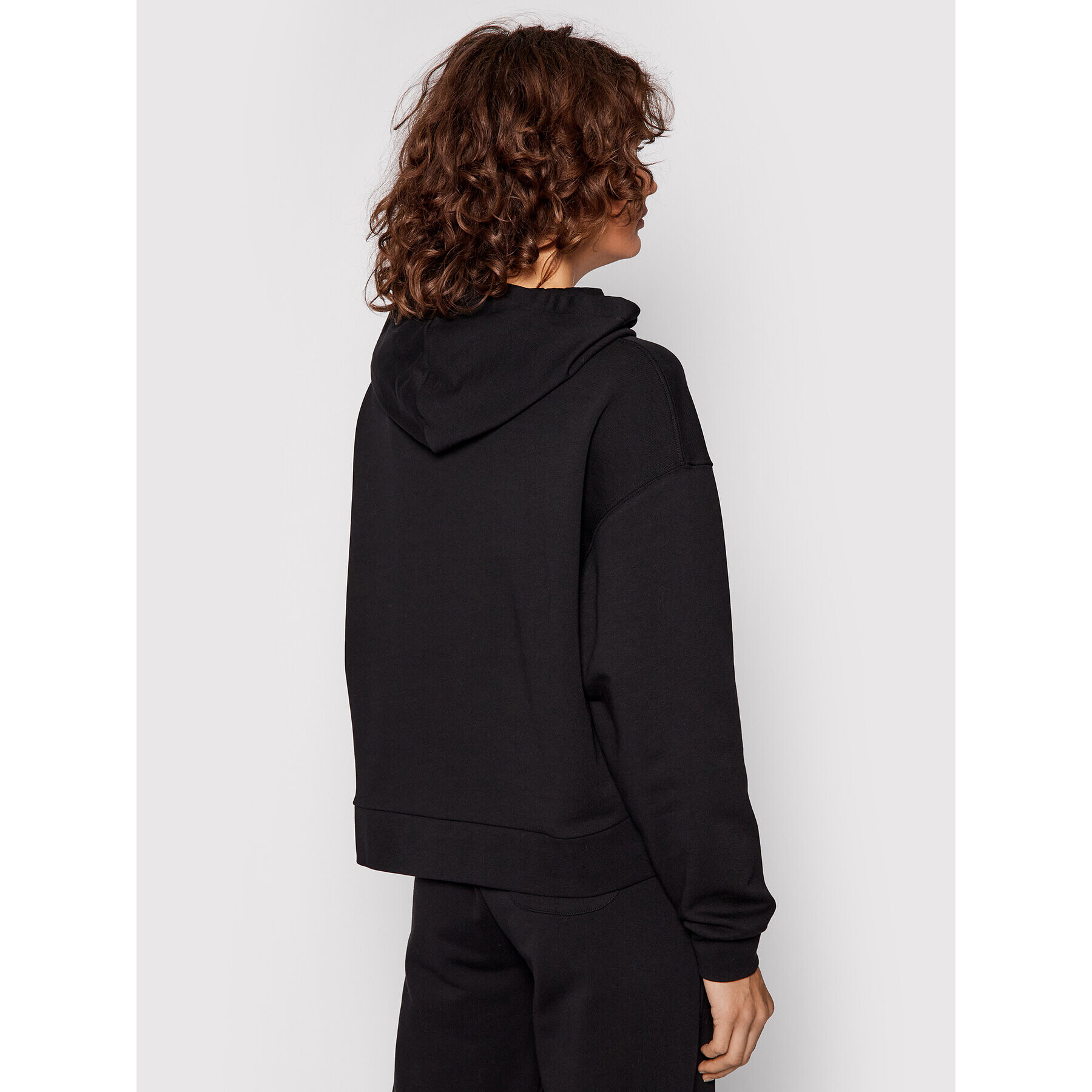 Trussardi Bluză 56F00168 Negru Relaxed Fit - Pled.ro