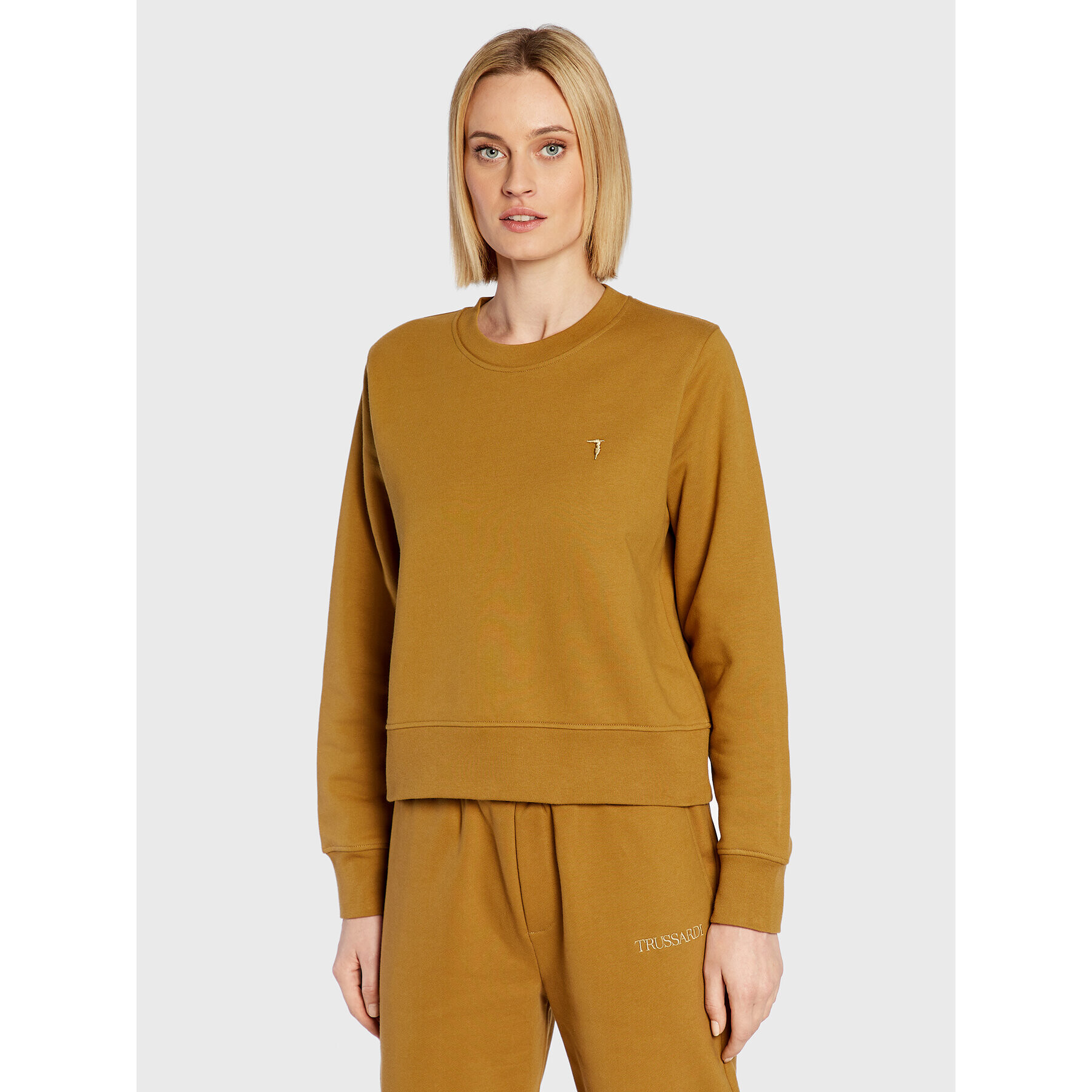 Trussardi Bluză 56F00216 Maro Relaxed Fit - Pled.ro