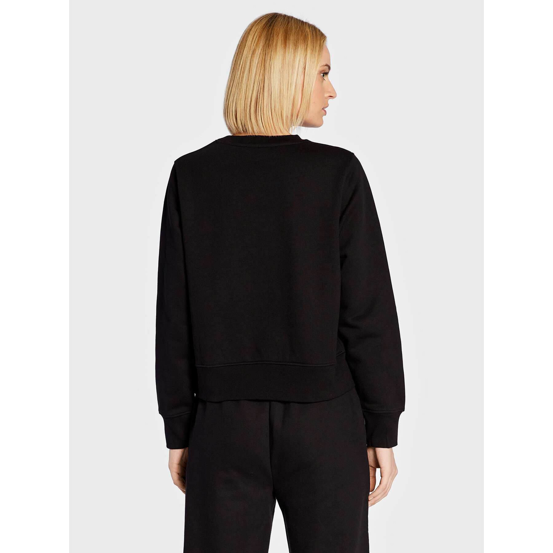 Trussardi Bluză 56F00216 Negru Relaxed Fit - Pled.ro