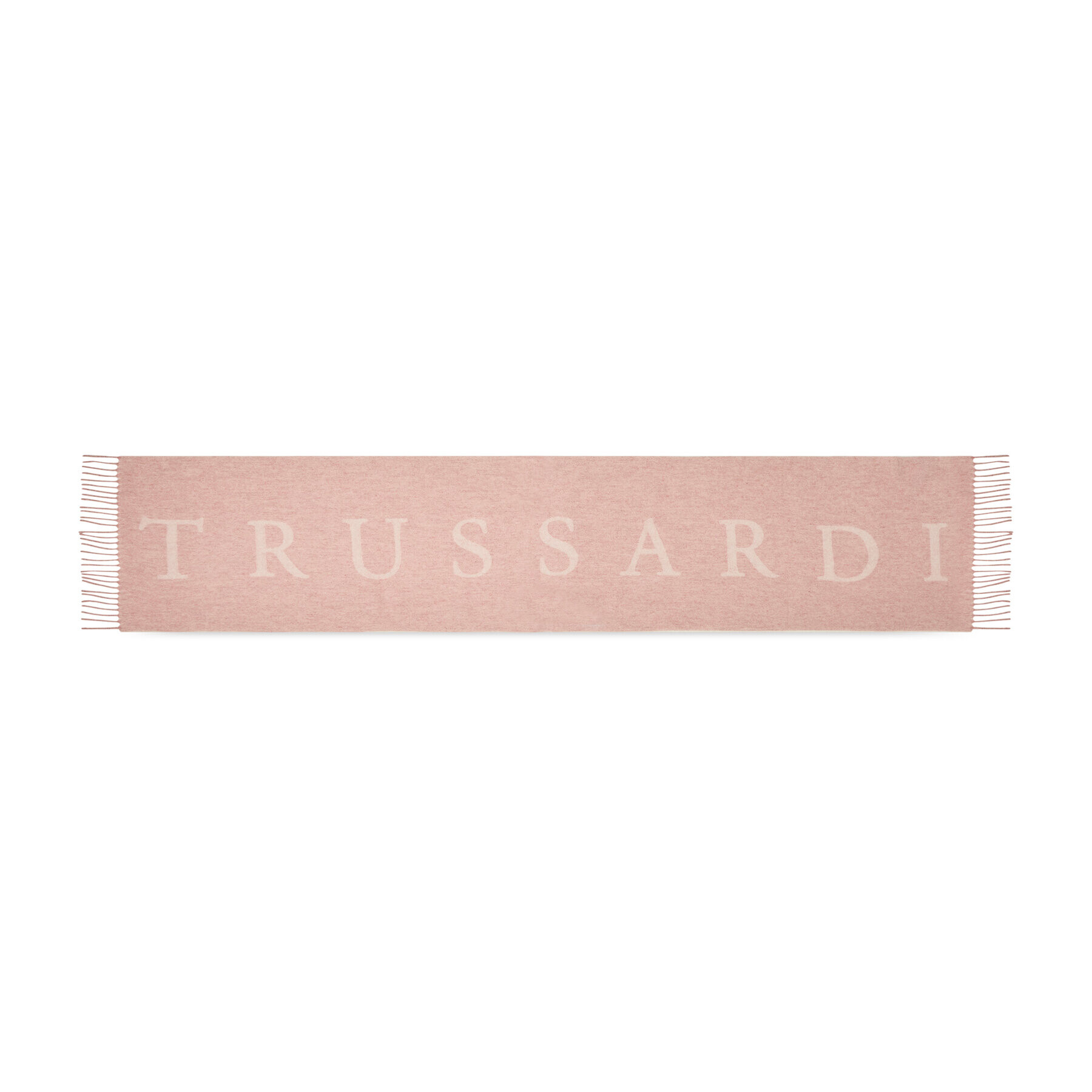 Trussardi Fular Lettering 59Z00344 Roz - Pled.ro