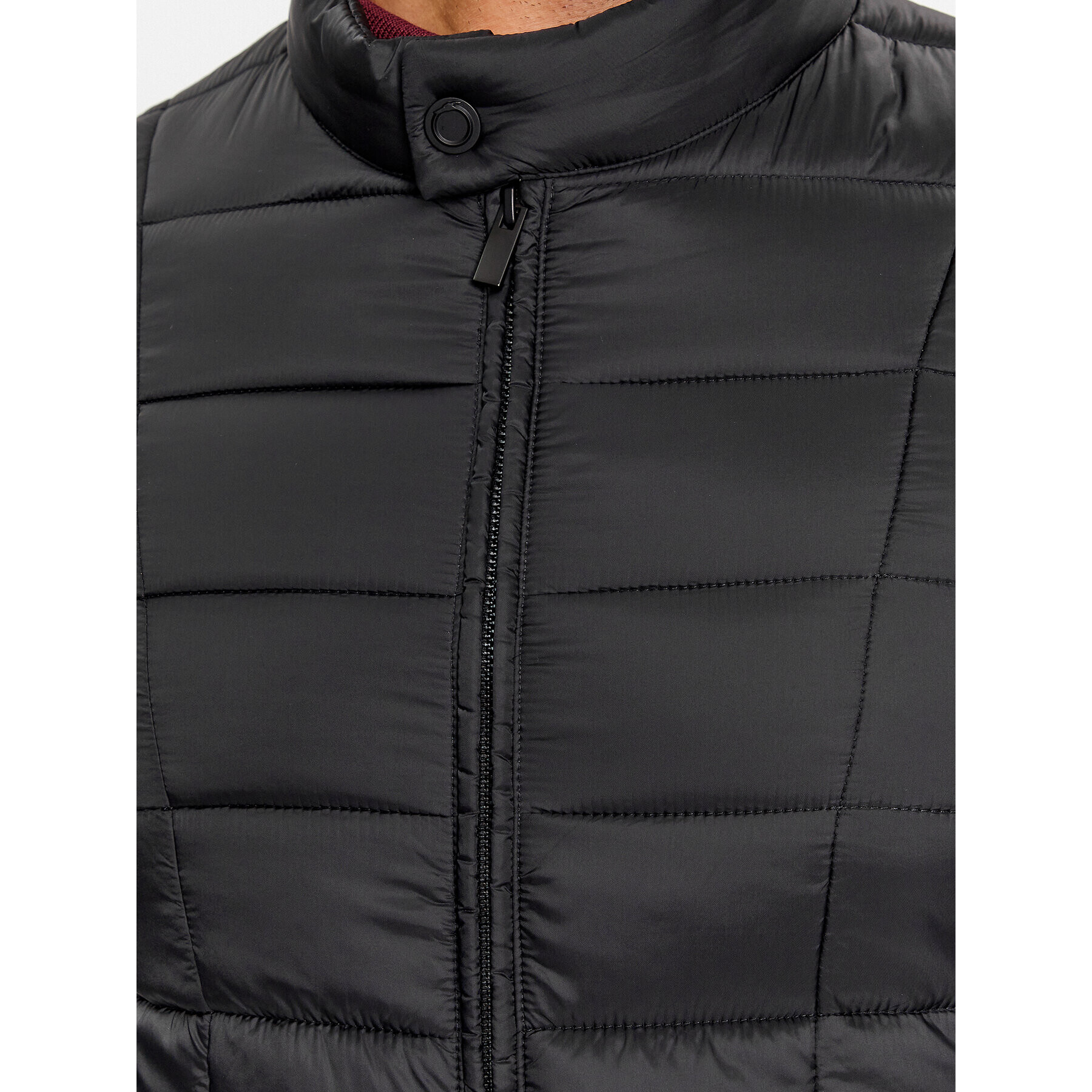 Trussardi Geacă de iarnă 52S00906 Negru Regular Fit - Pled.ro