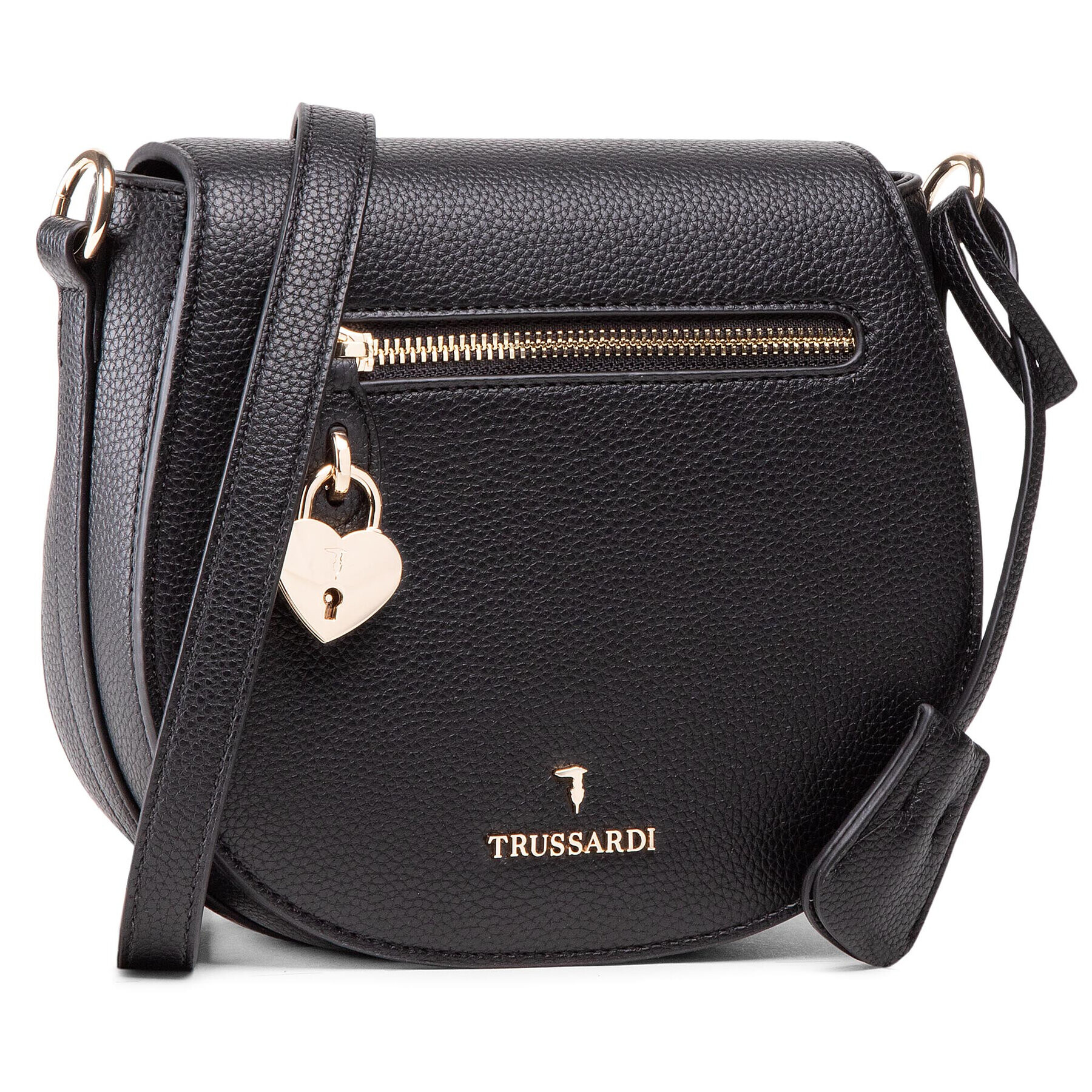 Trussardi Geantă Shoulder Md Grana 75B01081 Negru - Pled.ro