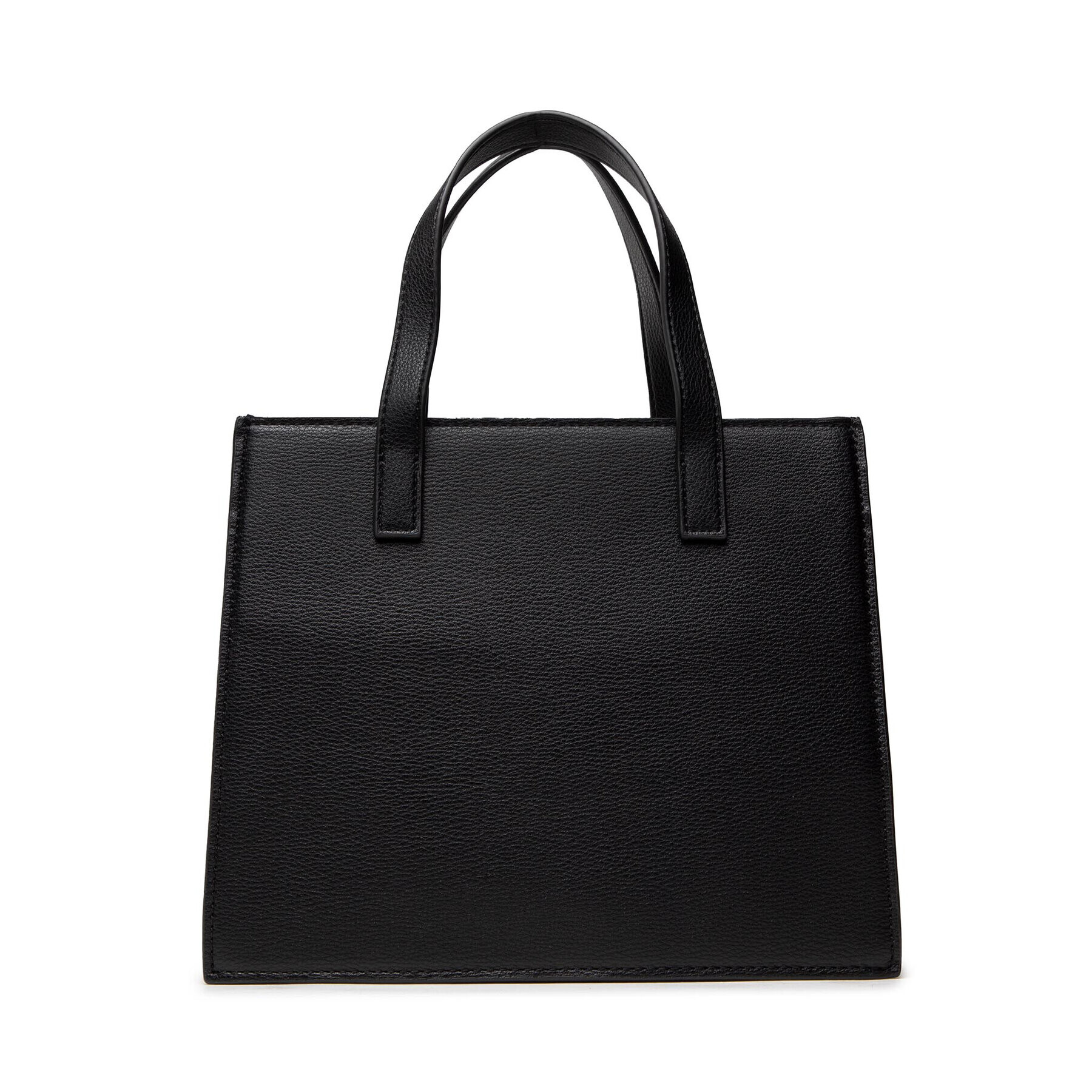 Trussardi Geantă Mia Tote Sm Pubble+ 75B01175 Negru - Pled.ro