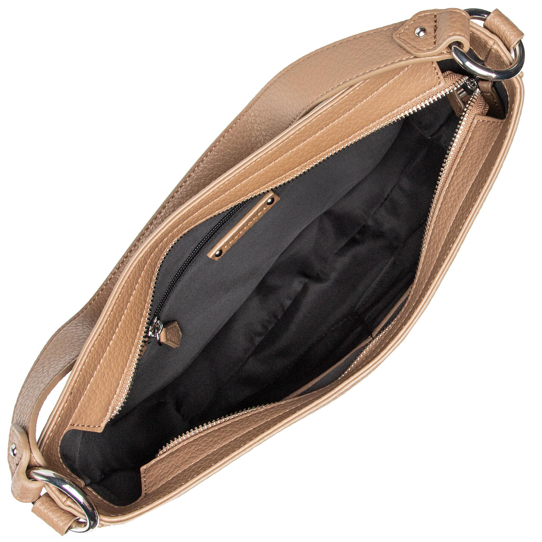 Trussardi Geantă New Lisbona Hobo Md 75B01425 Maro - Pled.ro