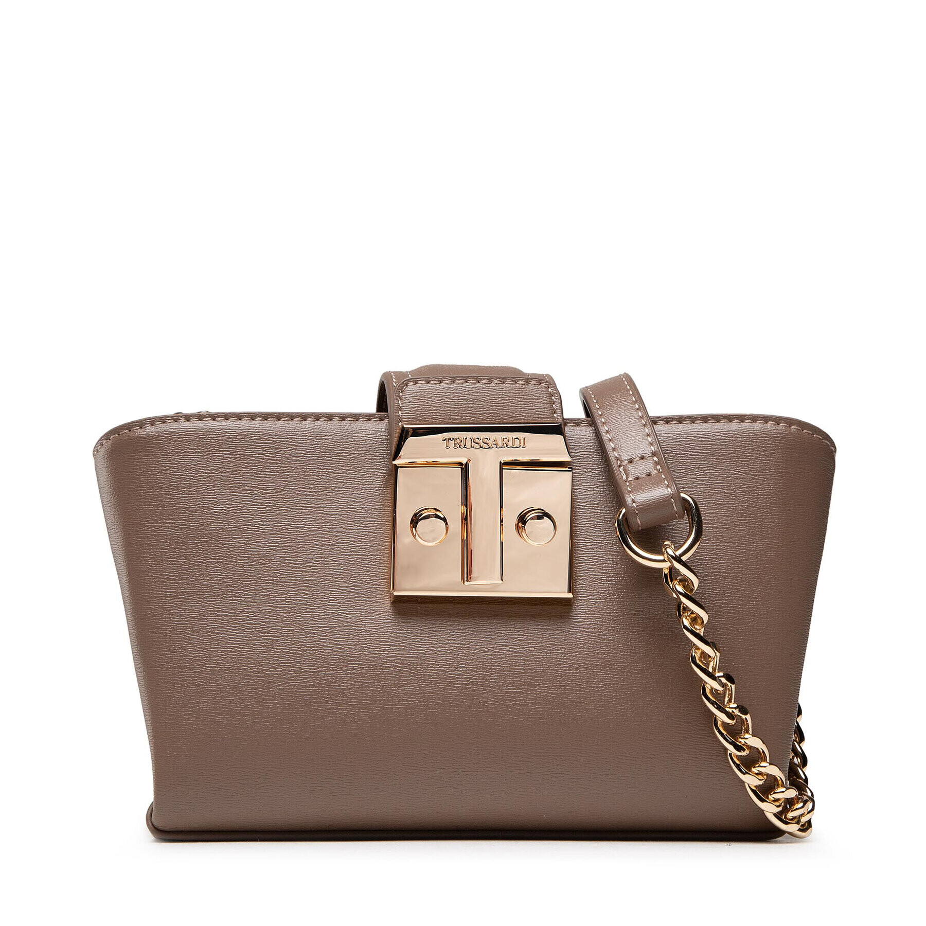 Trussardi Geantă Tulip Crossbody Sm 75B01091 Maro - Pled.ro