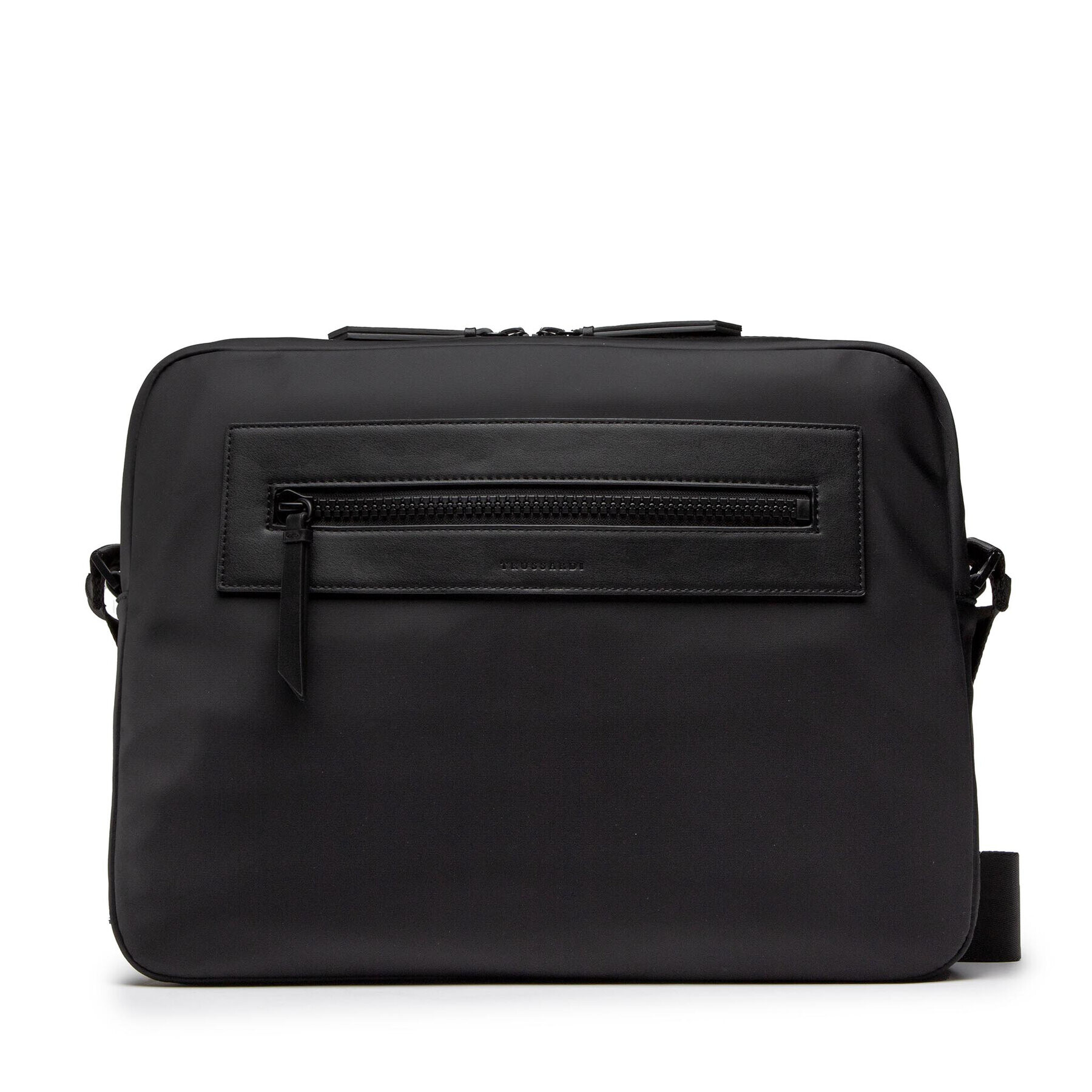 Trussardi Geantă Zenith Messenger 71B00346 Negru - Pled.ro