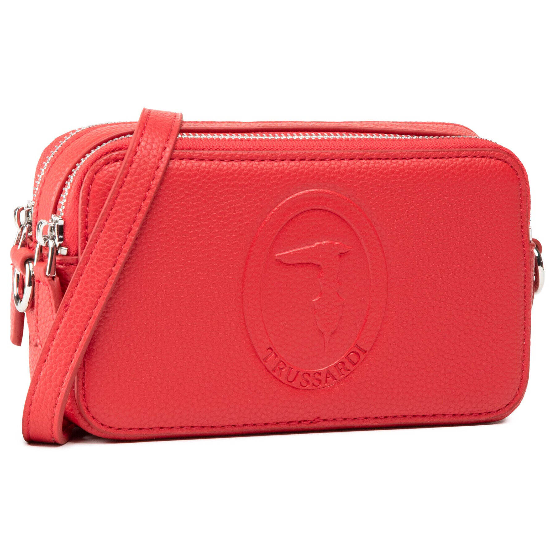 Trussardi Geantă Pre Iris Camera Bag 75B01112 Roșu - Pled.ro