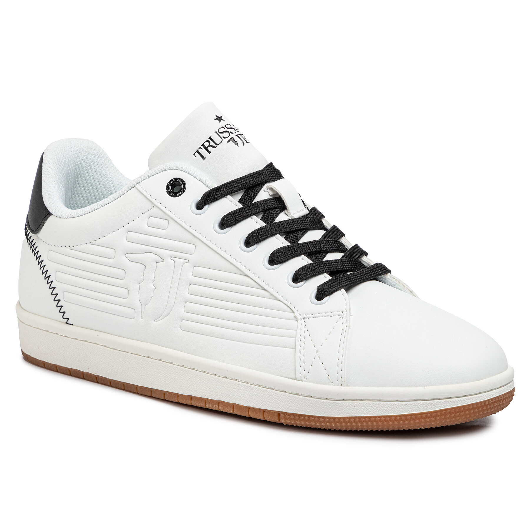 Trussardi Jeans Sneakers 77A00215 Alb - Pled.ro