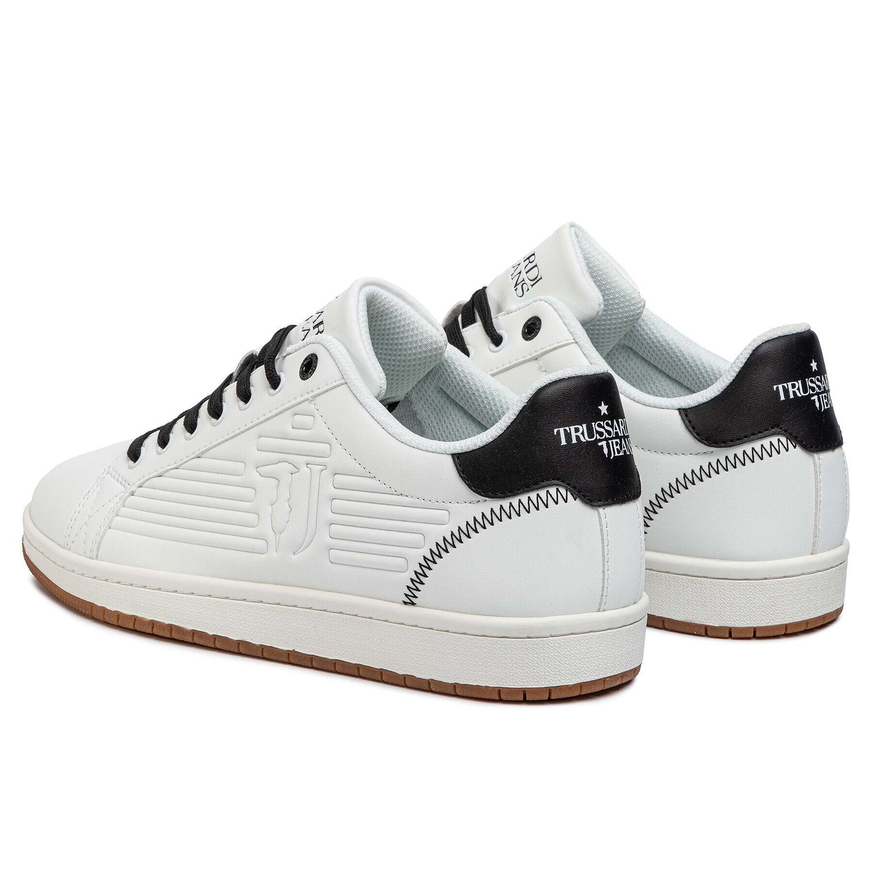 Trussardi Jeans Sneakers 77A00215 Alb - Pled.ro