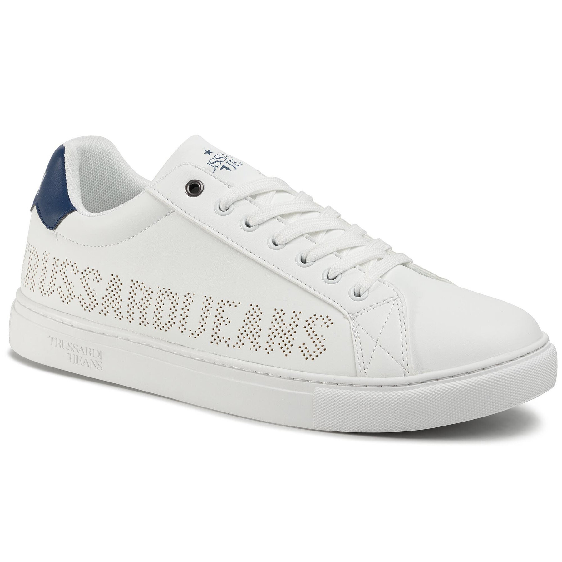 Trussardi Jeans Sneakers 77A00228 Alb - Pled.ro