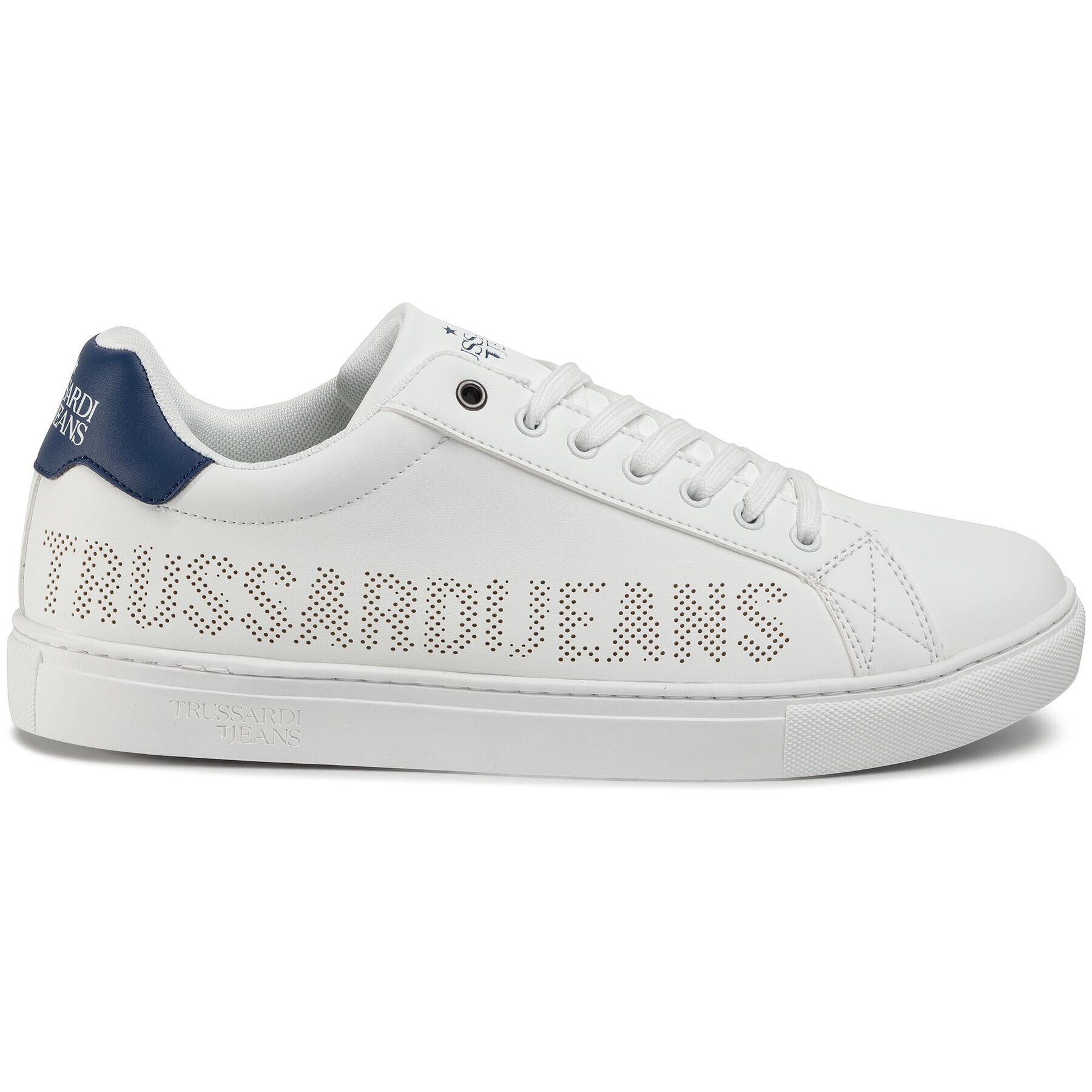 Trussardi Jeans Sneakers 77A00228 Alb - Pled.ro