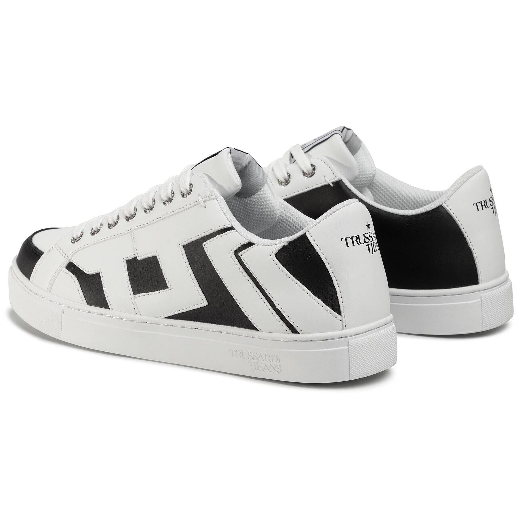 Trussardi Jeans Sneakers 77A00242 Alb - Pled.ro