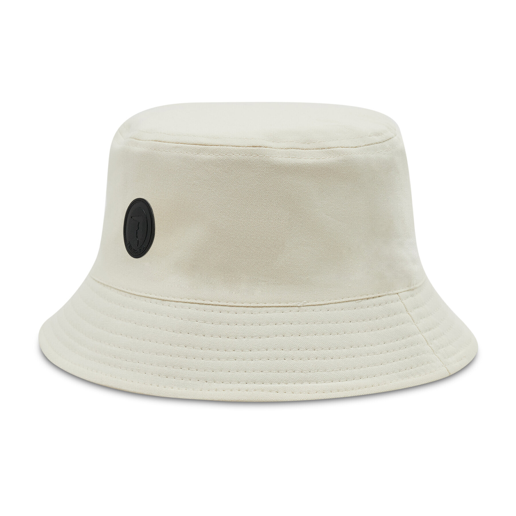 Trussardi Pălărie Bucket Hat Canvas Oval Patch 57Z00257 Bej - Pled.ro