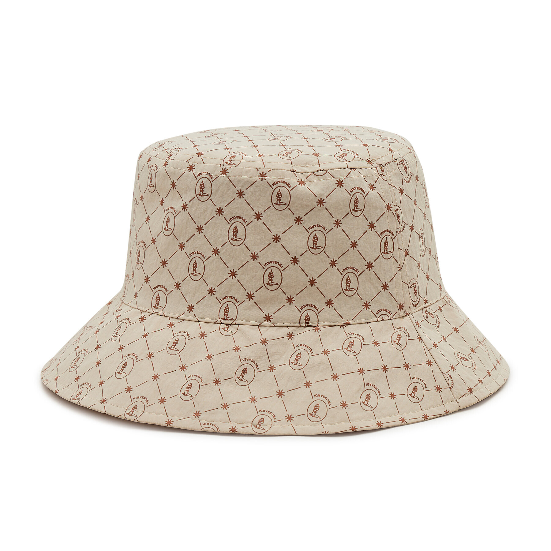 Trussardi Pălărie Bucket Hat Nylon Monogram 57Z00258 Bej - Pled.ro