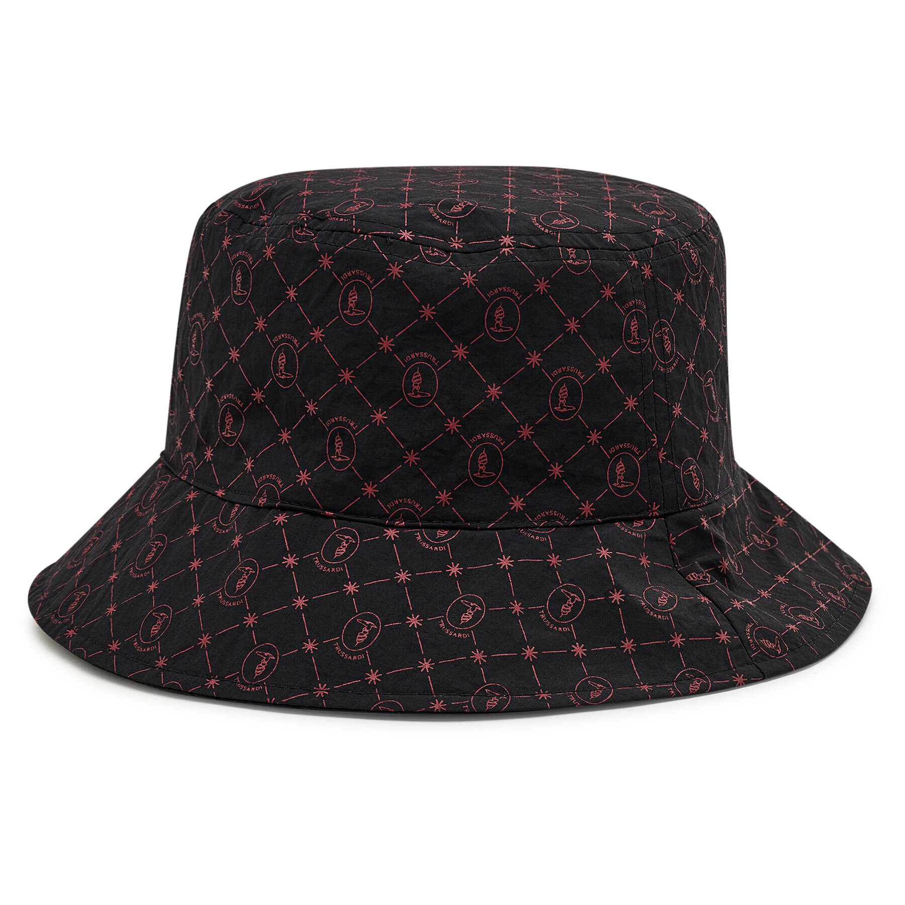 Trussardi Pălărie Bucket Hat Nylon Monogram 57Z00258 Negru - Pled.ro