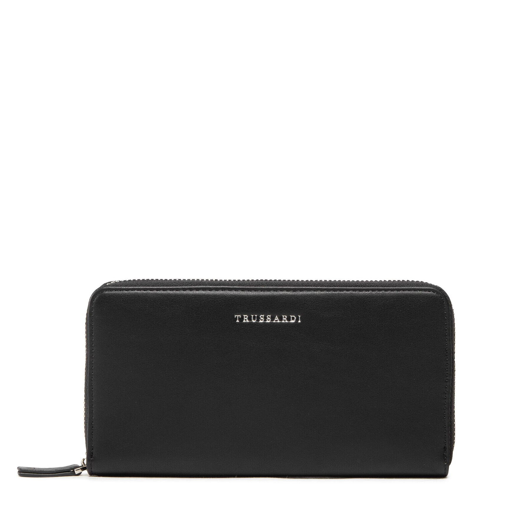 Trussardi Portofel Mare de Damă 75W00385 Negru - Pled.ro