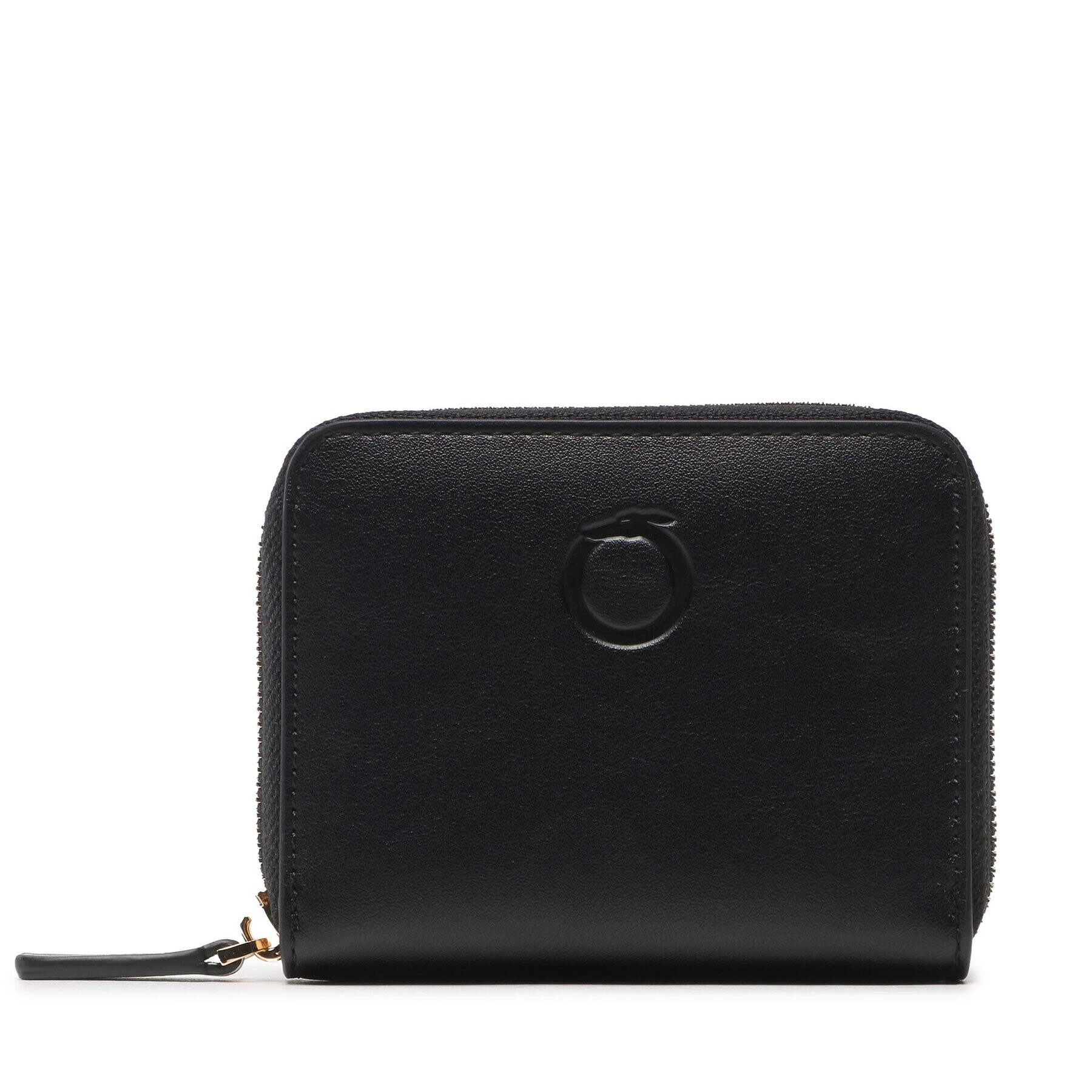 Trussardi Portofel Mic de Damă Aster Zip Around Sm 75W00420 Negru - Pled.ro