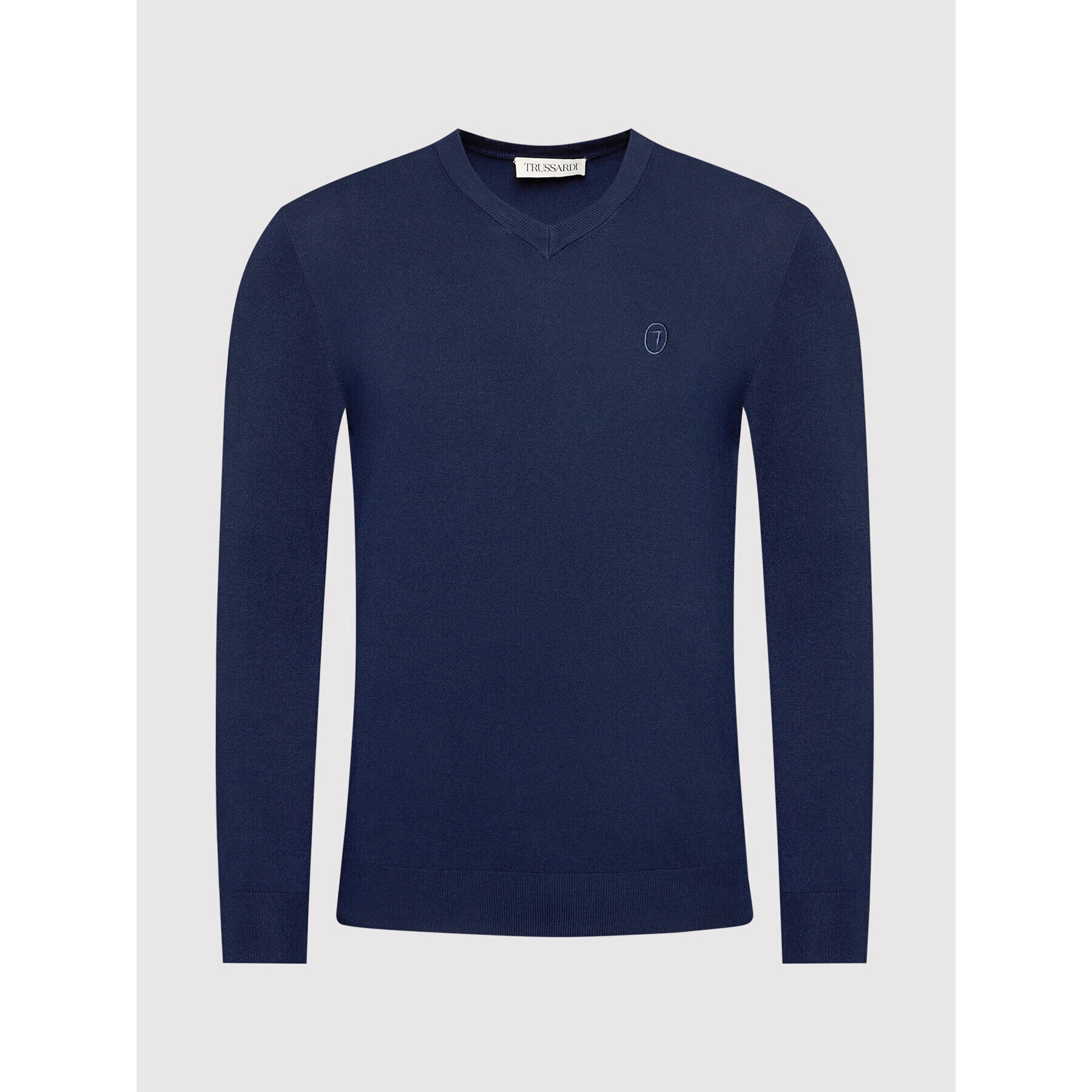 Trussardi Pulover 52M00518 Bleumarin Regular Fit - Pled.ro