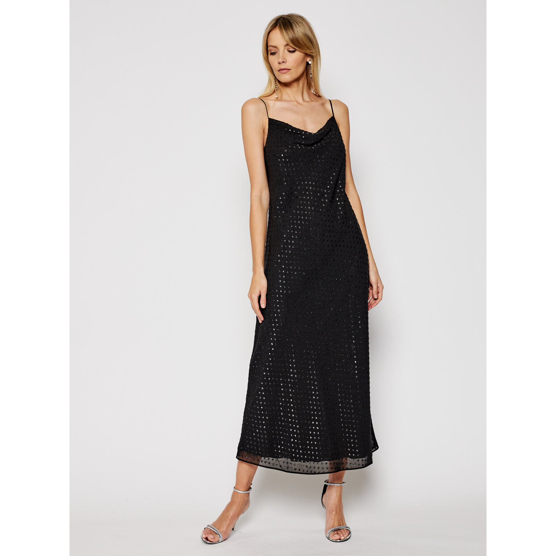 Trussardi Rochie cocktail 56D00486 Negru Regular Fit - Pled.ro