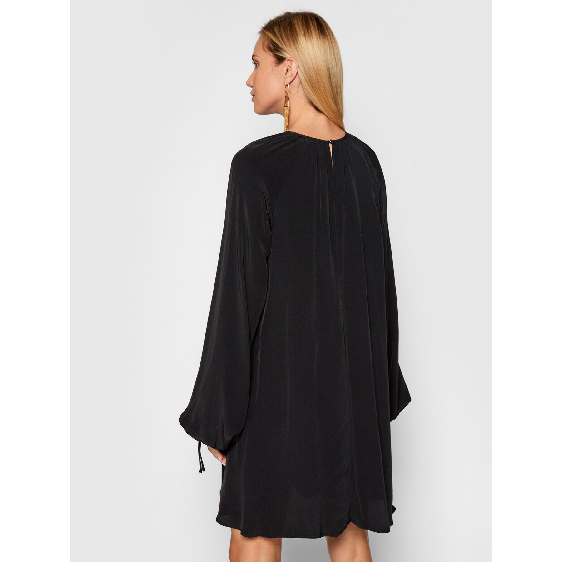 Trussardi Rochie cocktail 56D00556 Negru Relaxed Fit - Pled.ro