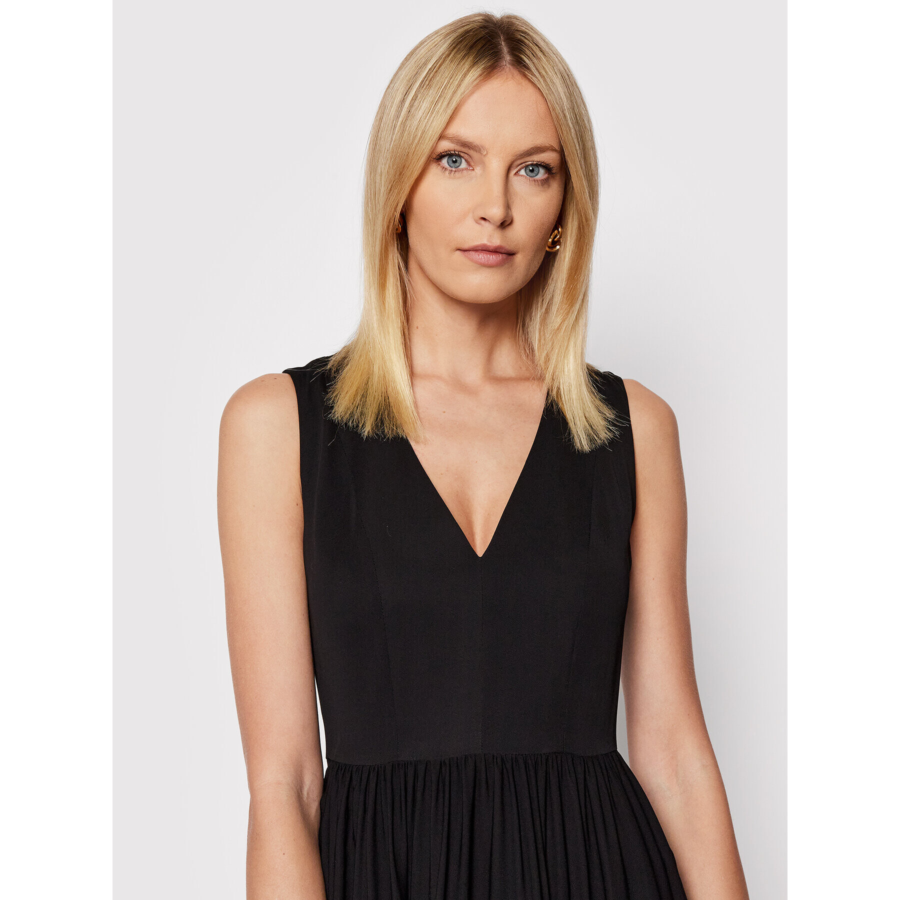 Trussardi Rochie cocktail 56D00590 Negru Regular Fit - Pled.ro