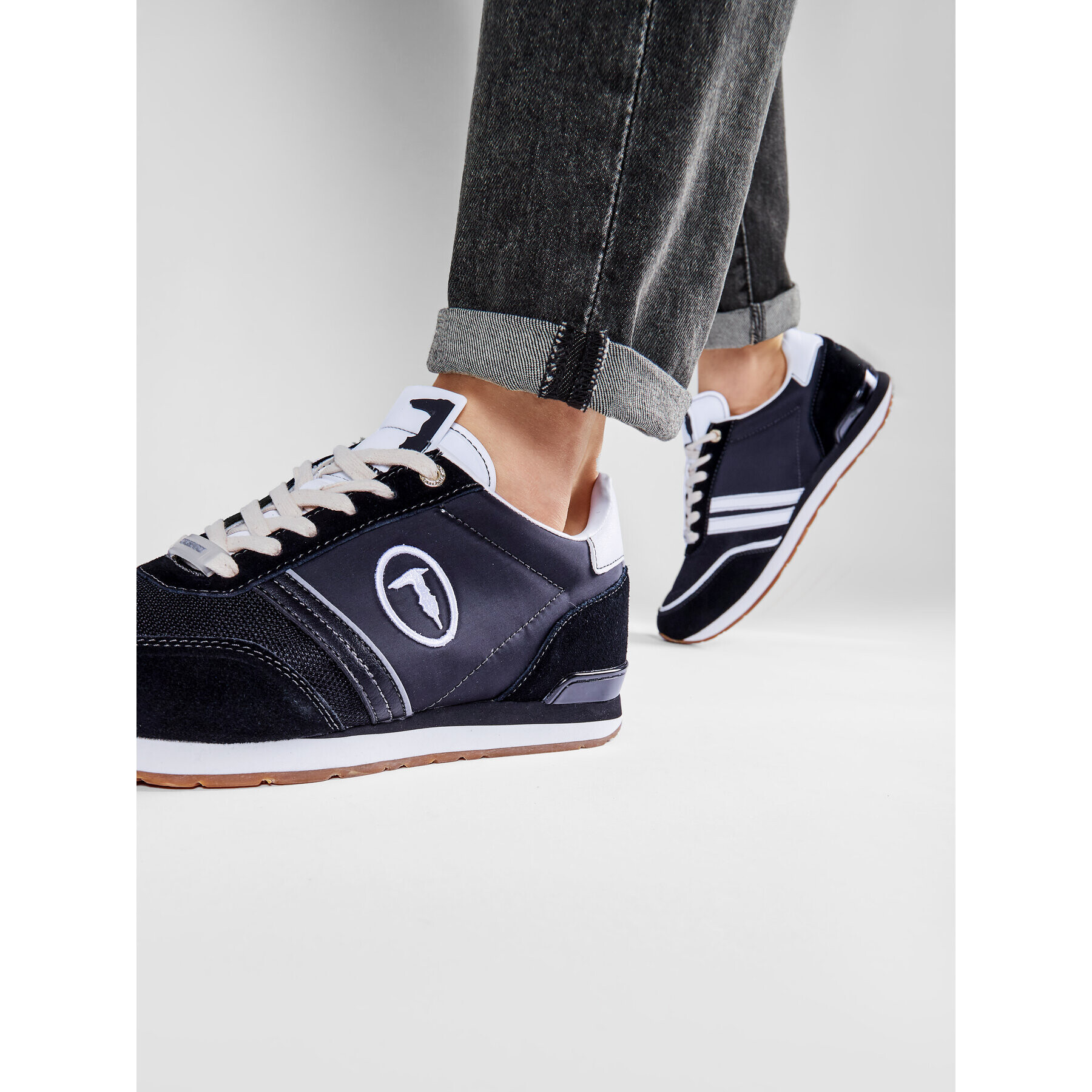 Trussardi Sneakers 77A00342 Negru - Pled.ro