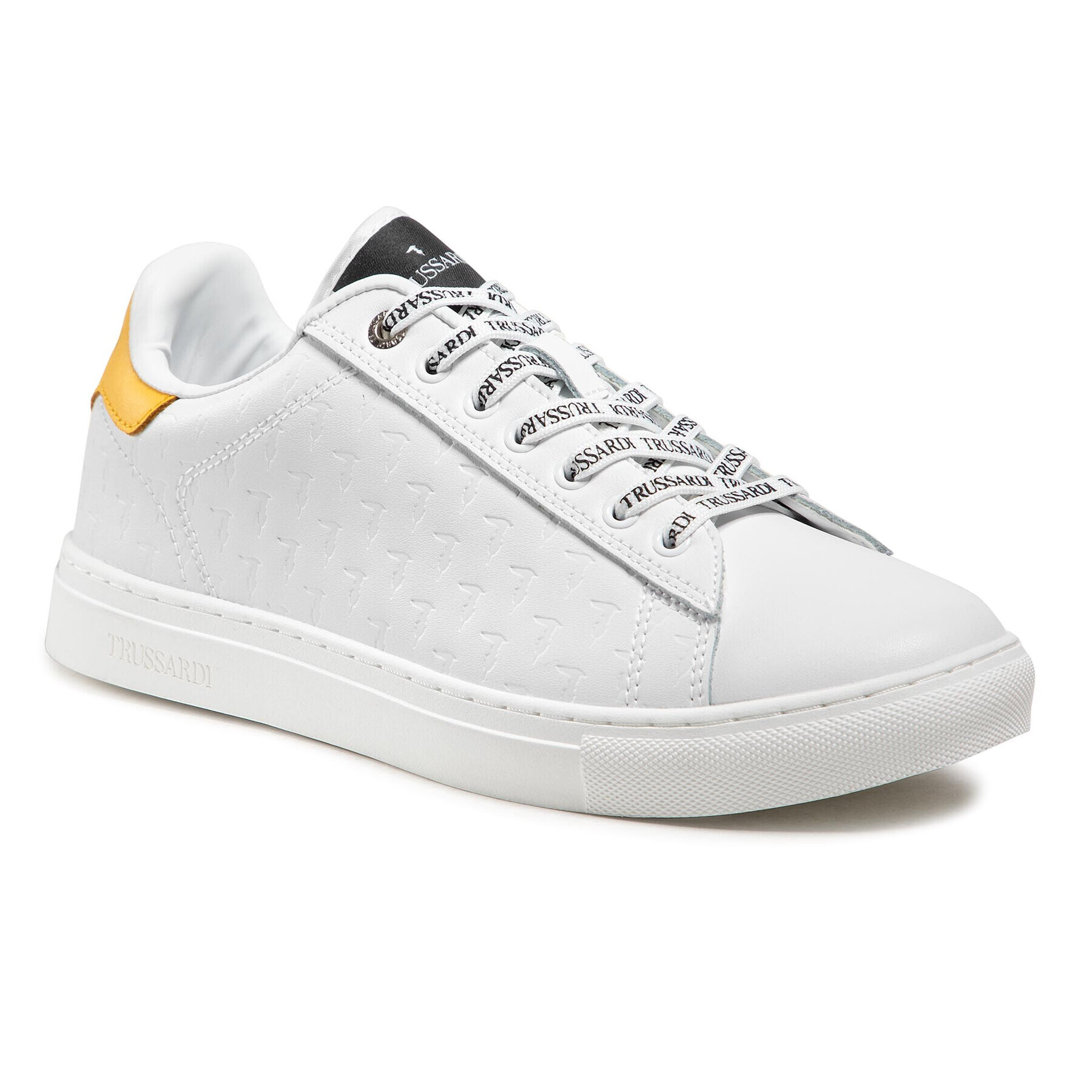 Trussardi Sneakers 77a00345 Alb - Pled.ro