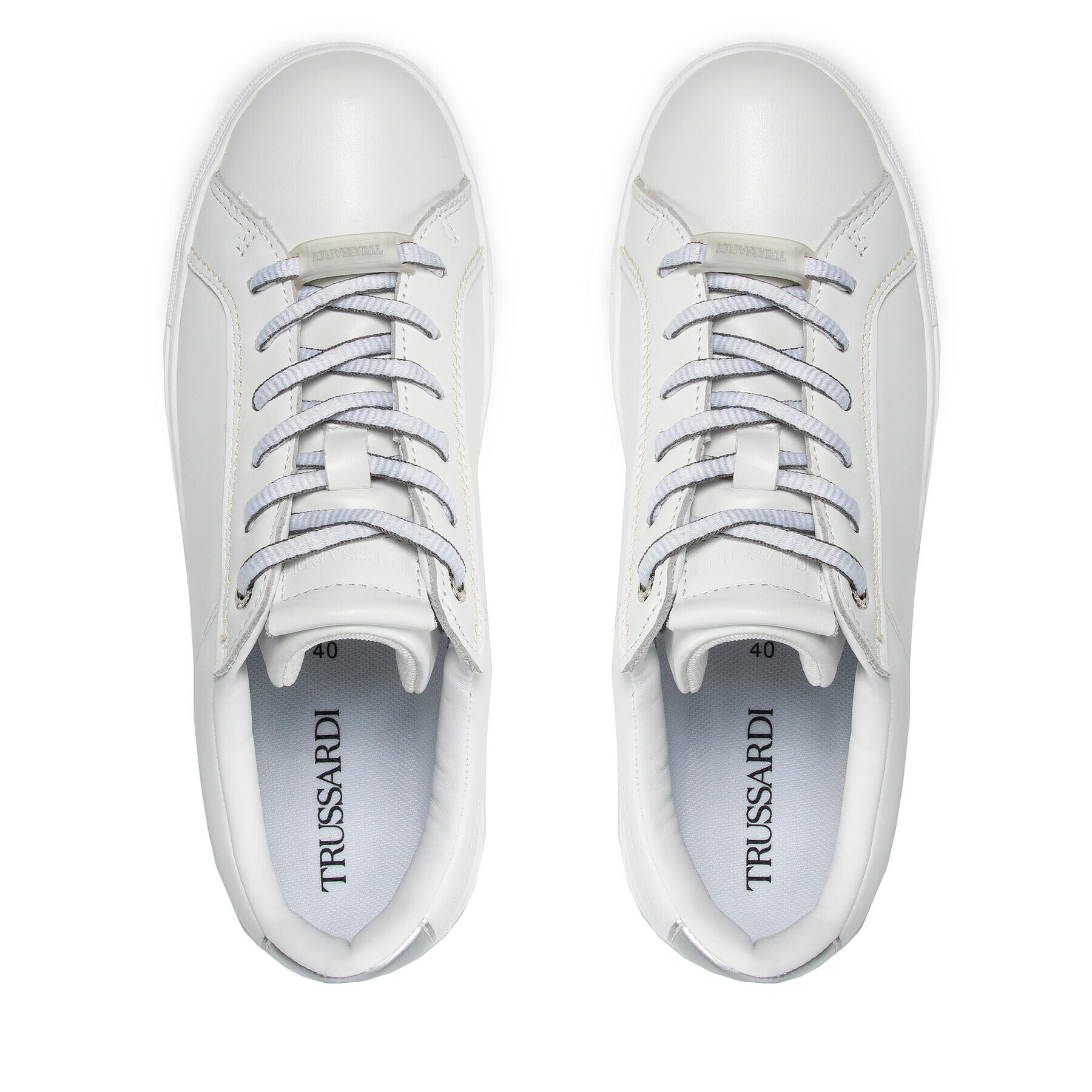 Trussardi Sneakers 77A00383 Alb - Pled.ro