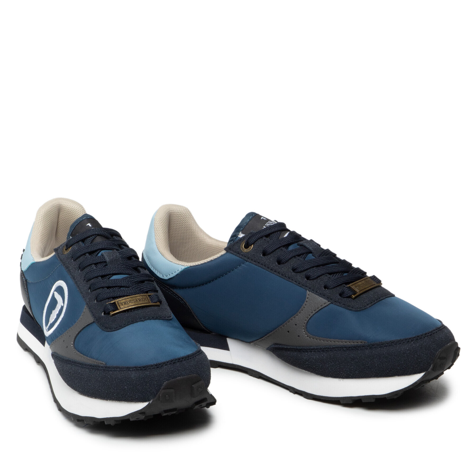 Trussardi Sneakers 77A00409 Bleumarin - Pled.ro