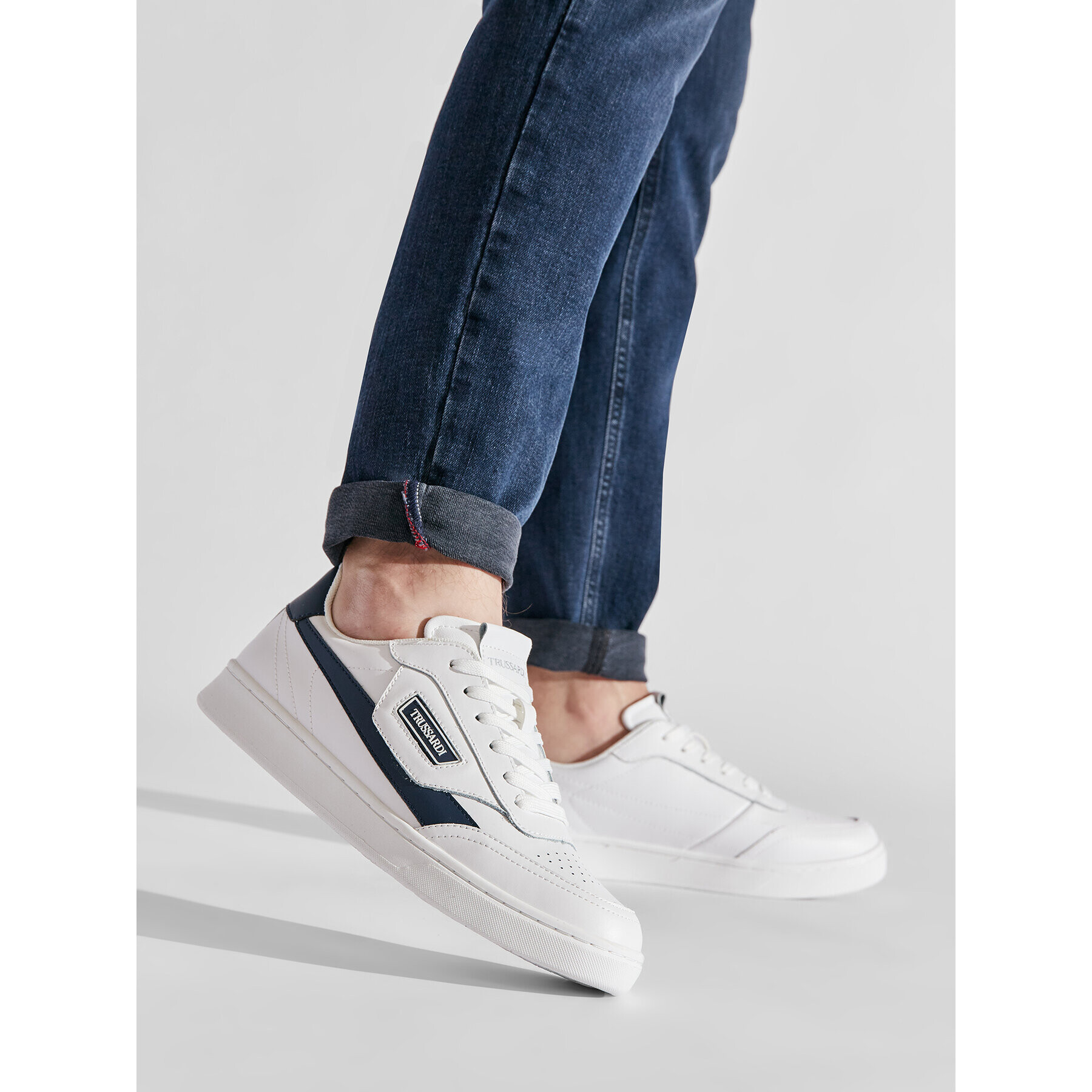 Trussardi Sneakers 77A00417 Alb - Pled.ro