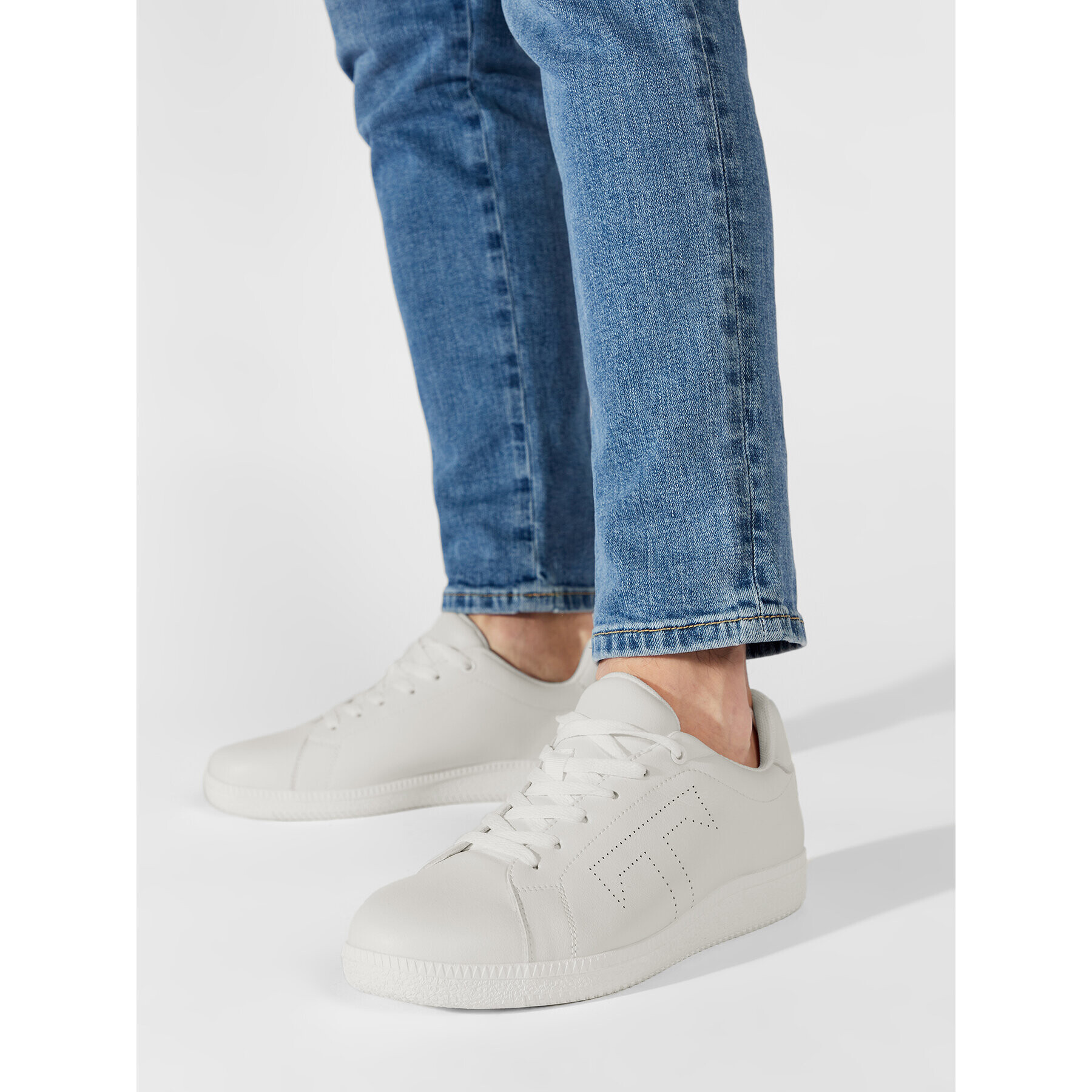 Trussardi Sneakers 77A00452 Alb - Pled.ro