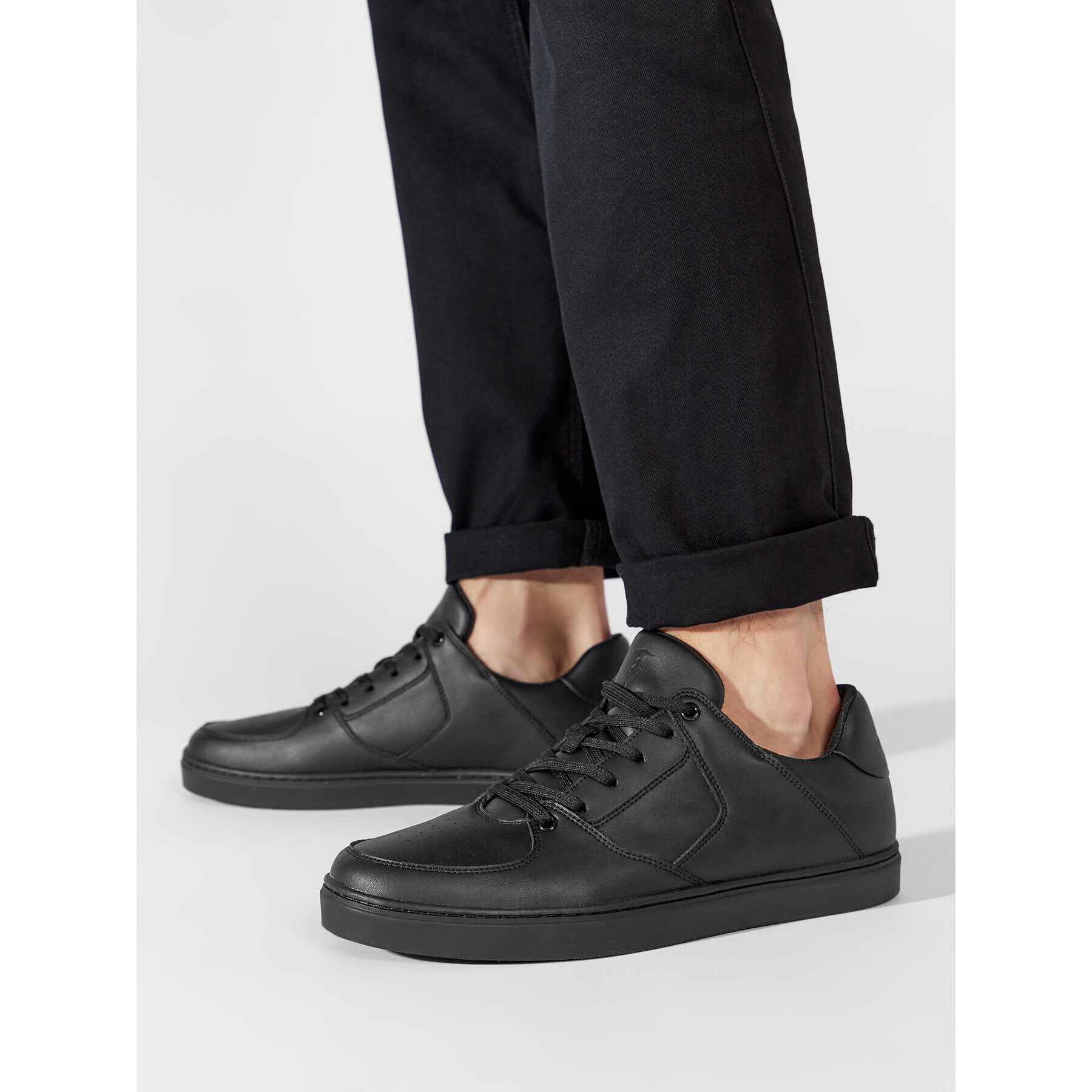 Trussardi Sneakers 77A00463 Negru - Pled.ro