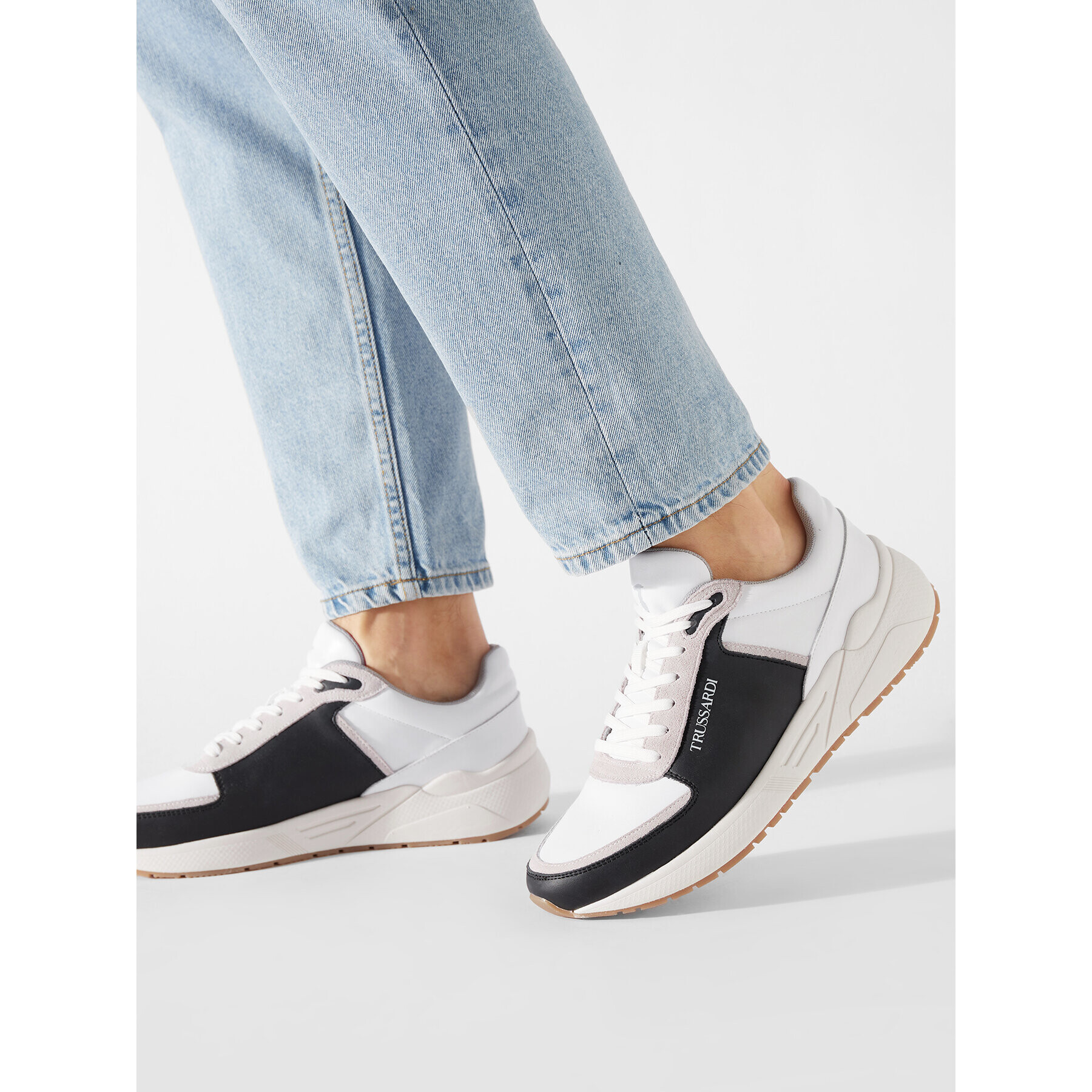 Trussardi Sneakers 77A00467 Alb - Pled.ro