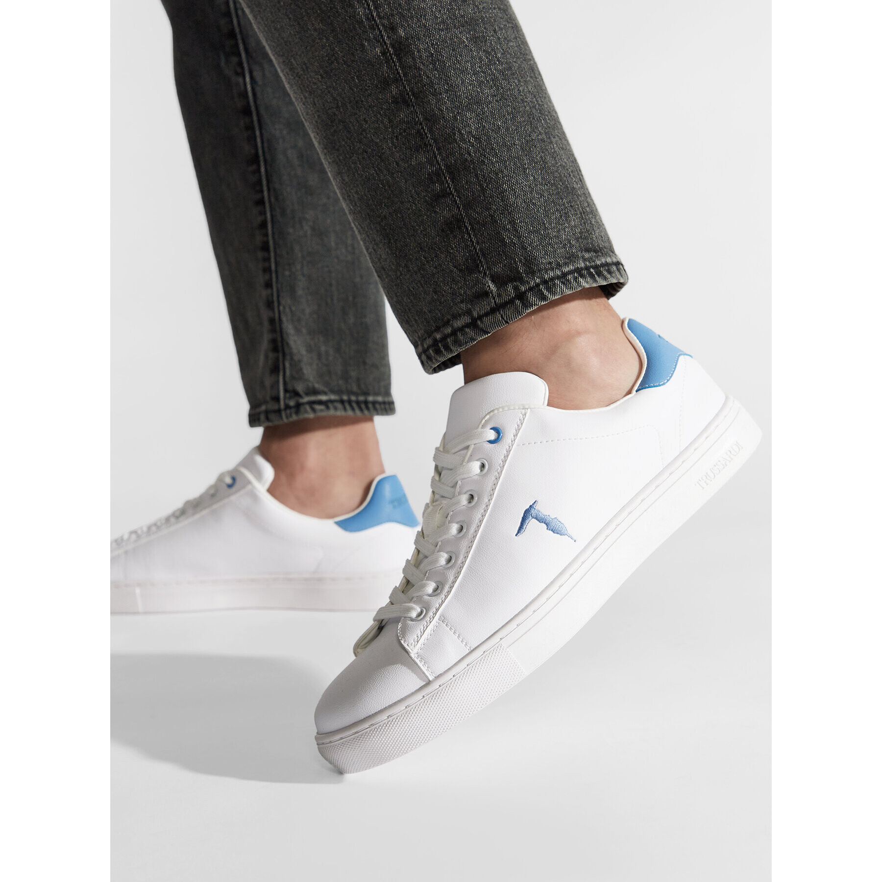 Trussardi Sneakers 77A00471 Alb - Pled.ro