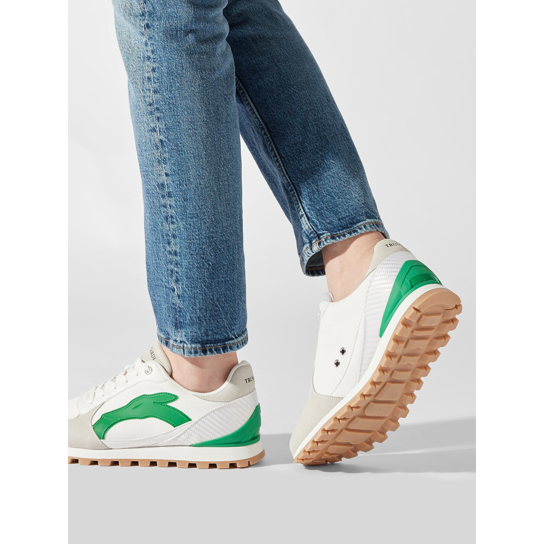 Trussardi Sneakers 77A00488 Alb - Pled.ro