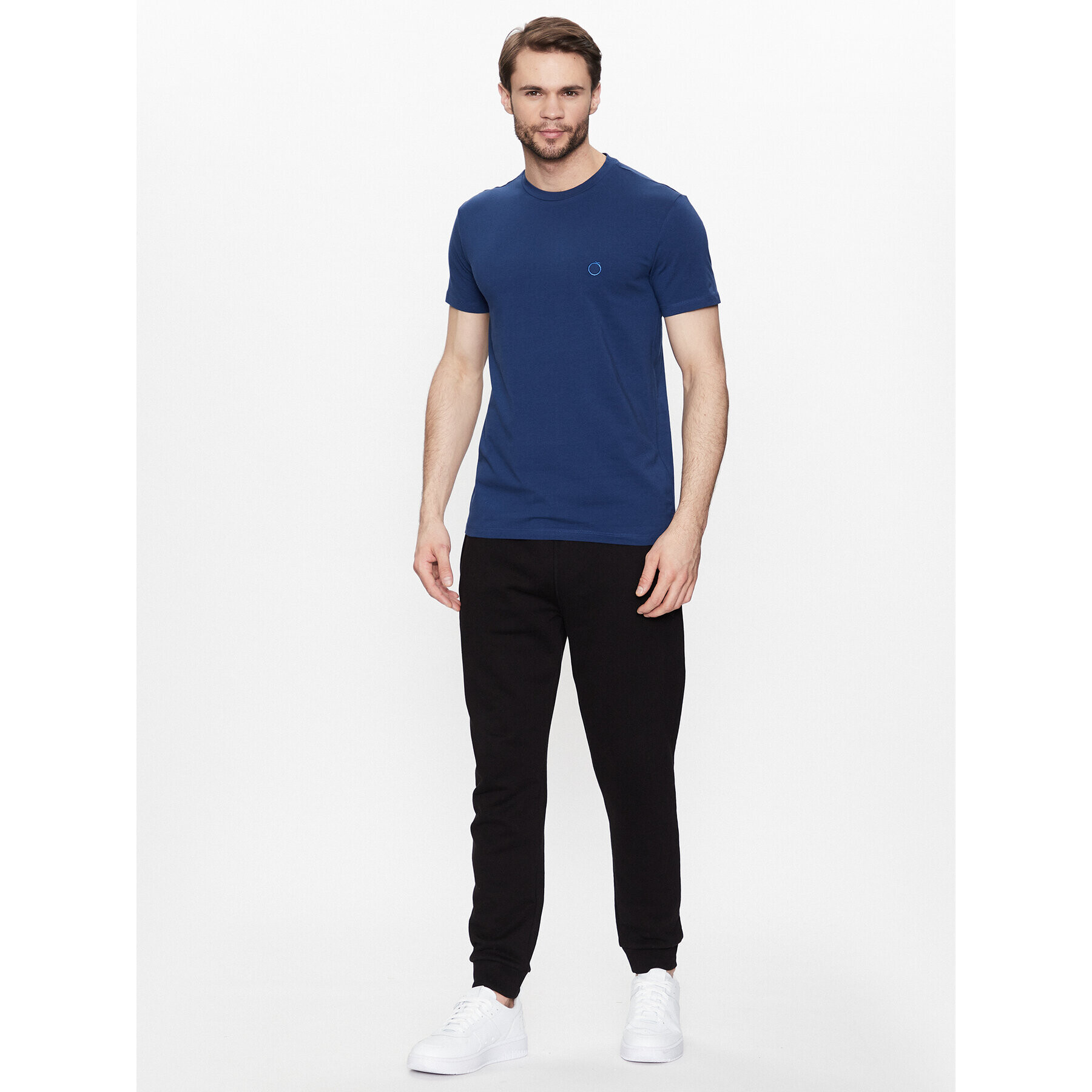 Trussardi Tricou 52T00715 Albastru Regular Fit - Pled.ro