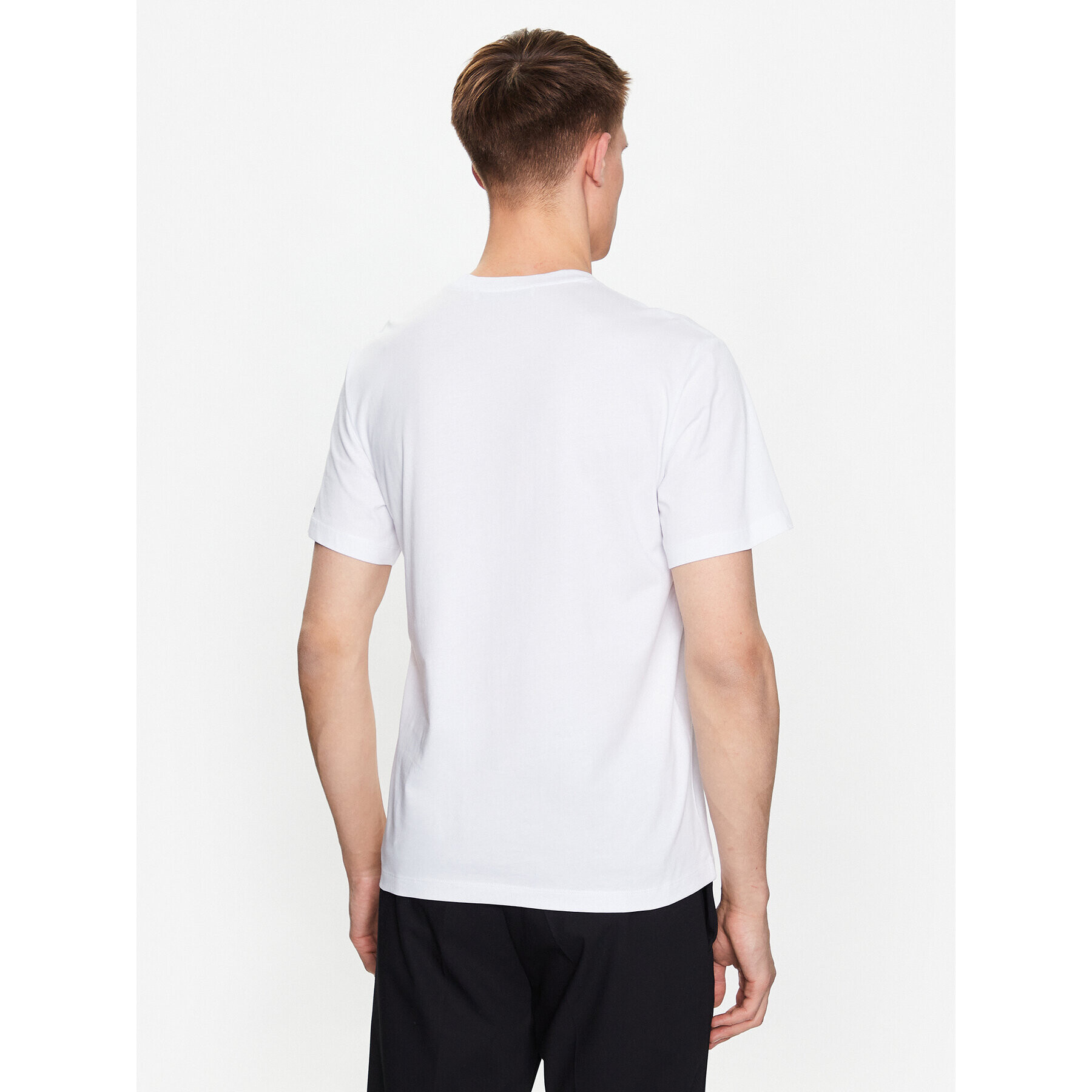 Trussardi Tricou 52T00723 Alb Regular Fit - Pled.ro