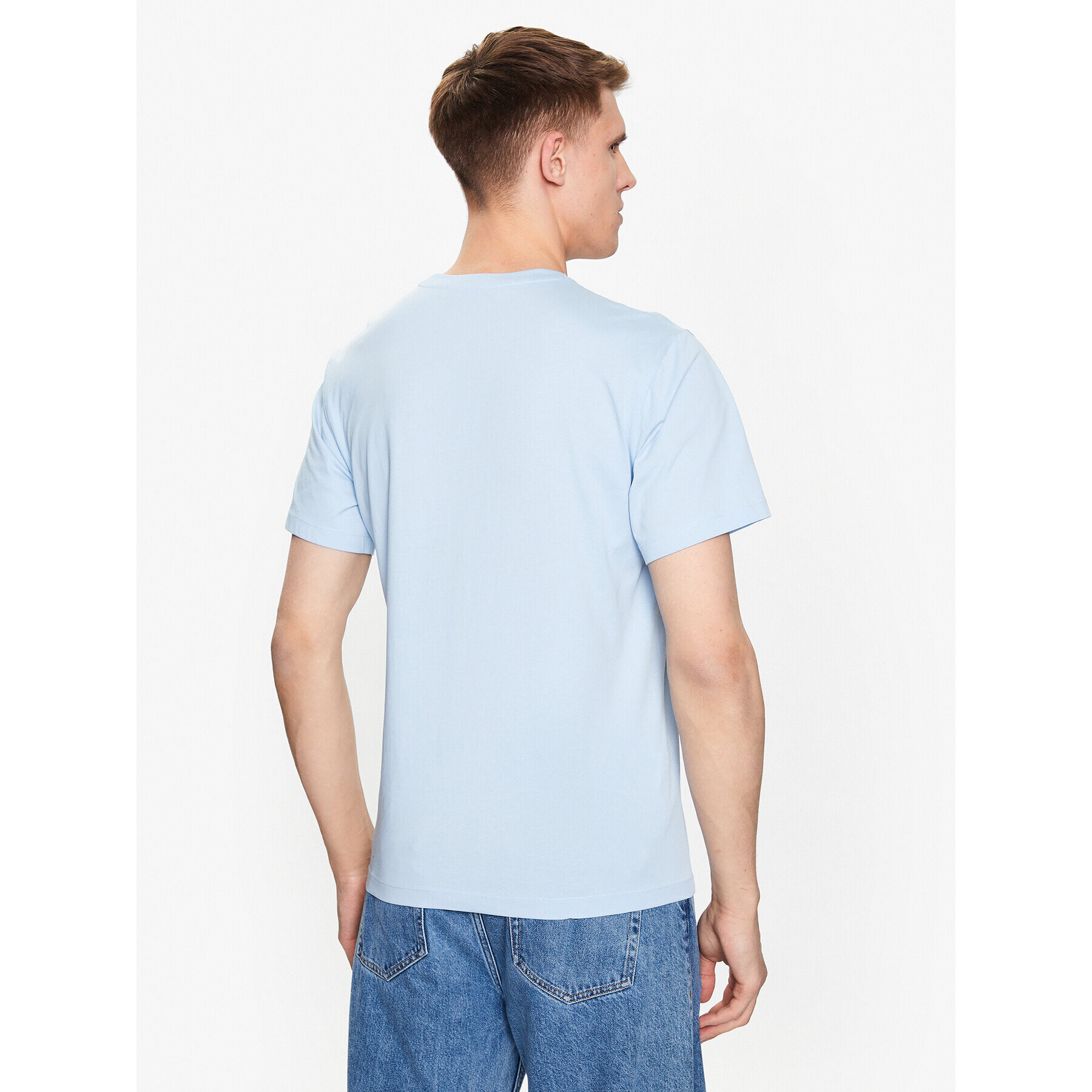 Trussardi Tricou 52T00724 Albastru Regular Fit - Pled.ro