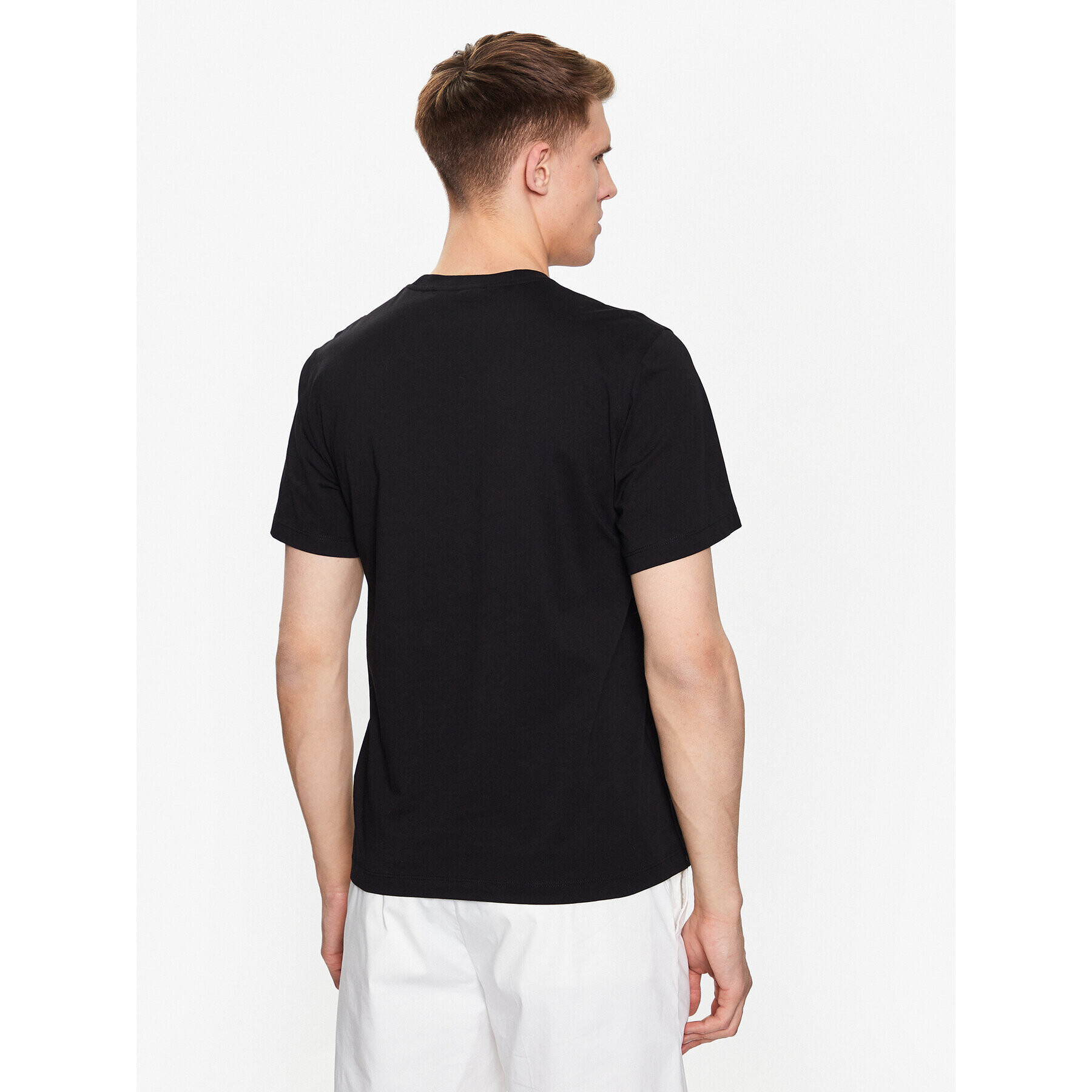 Trussardi Tricou 52T00724 Negru Regular Fit - Pled.ro