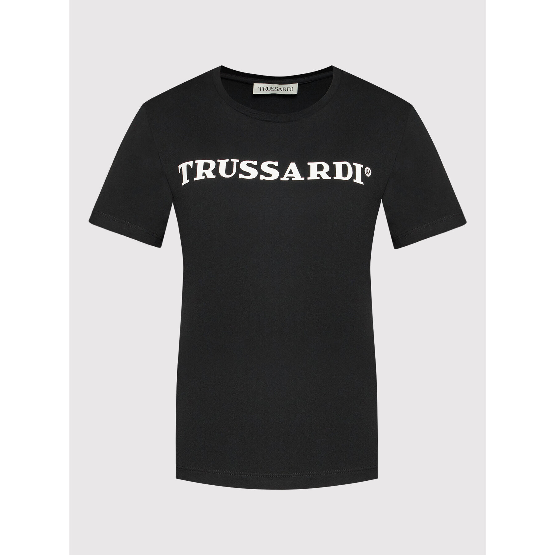 Trussardi Tricou 56T00474 Negru Regular Fit - Pled.ro