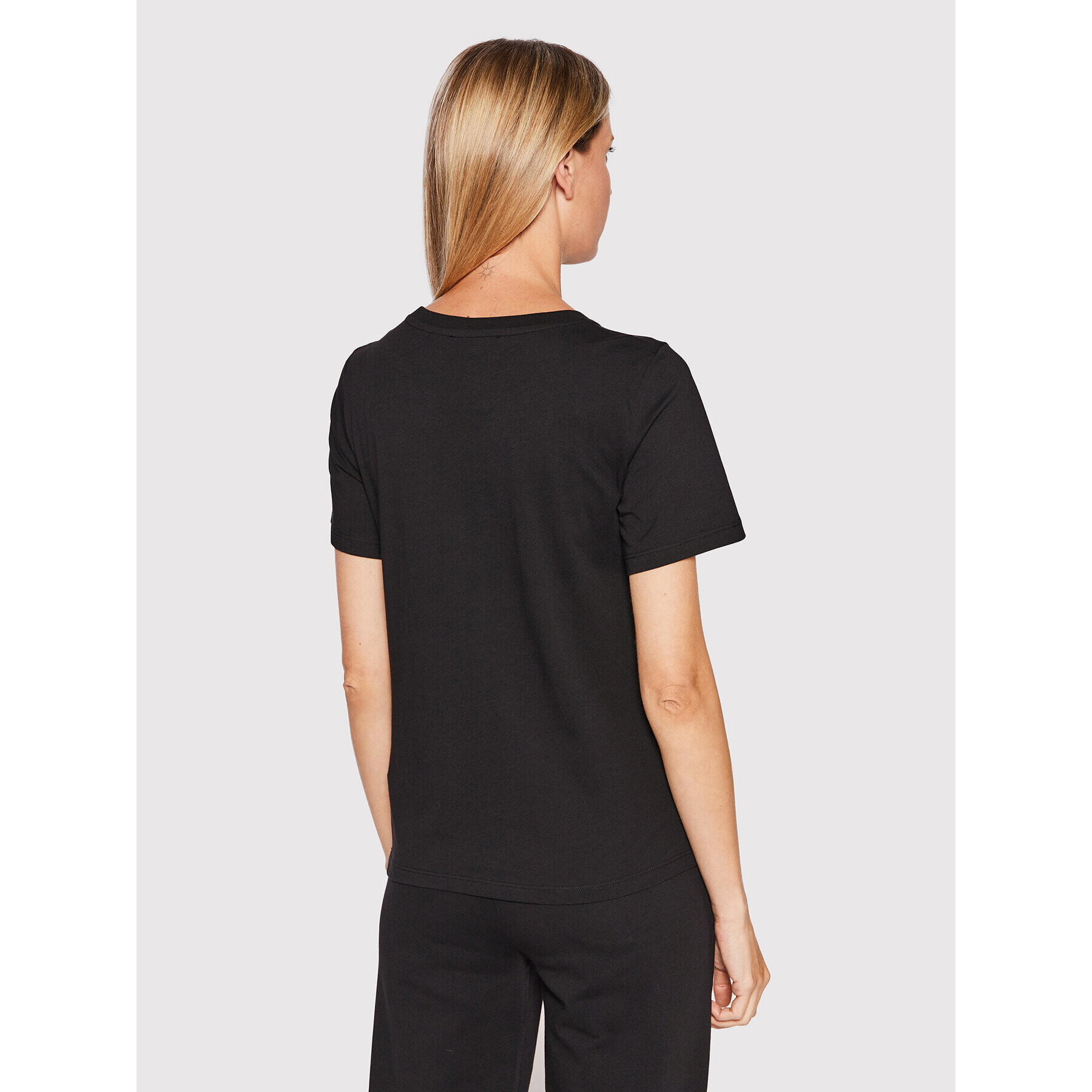 Trussardi Tricou 56T00483 Negru Regular Fit - Pled.ro